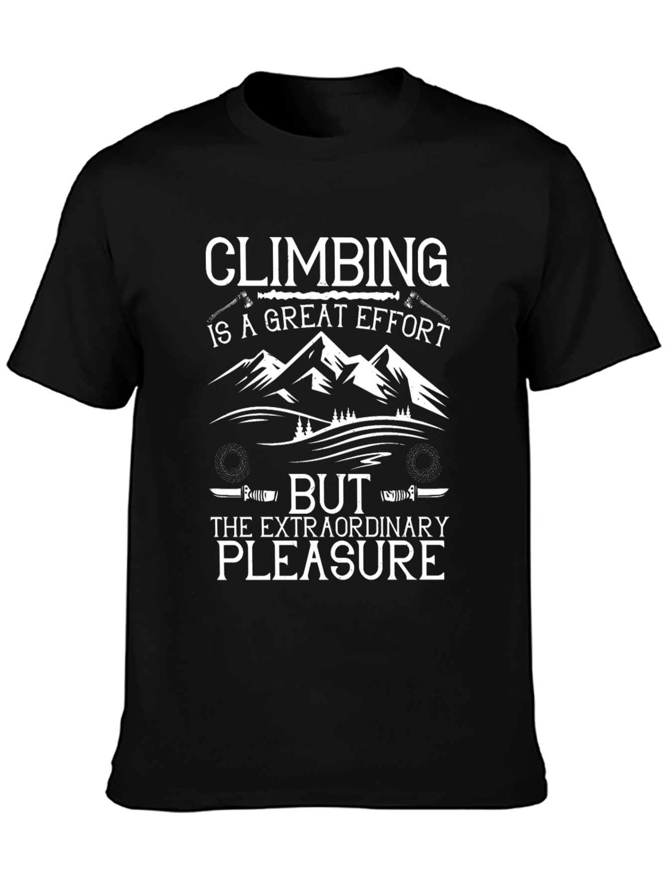 Climbing is a Great Effort T-Shirt