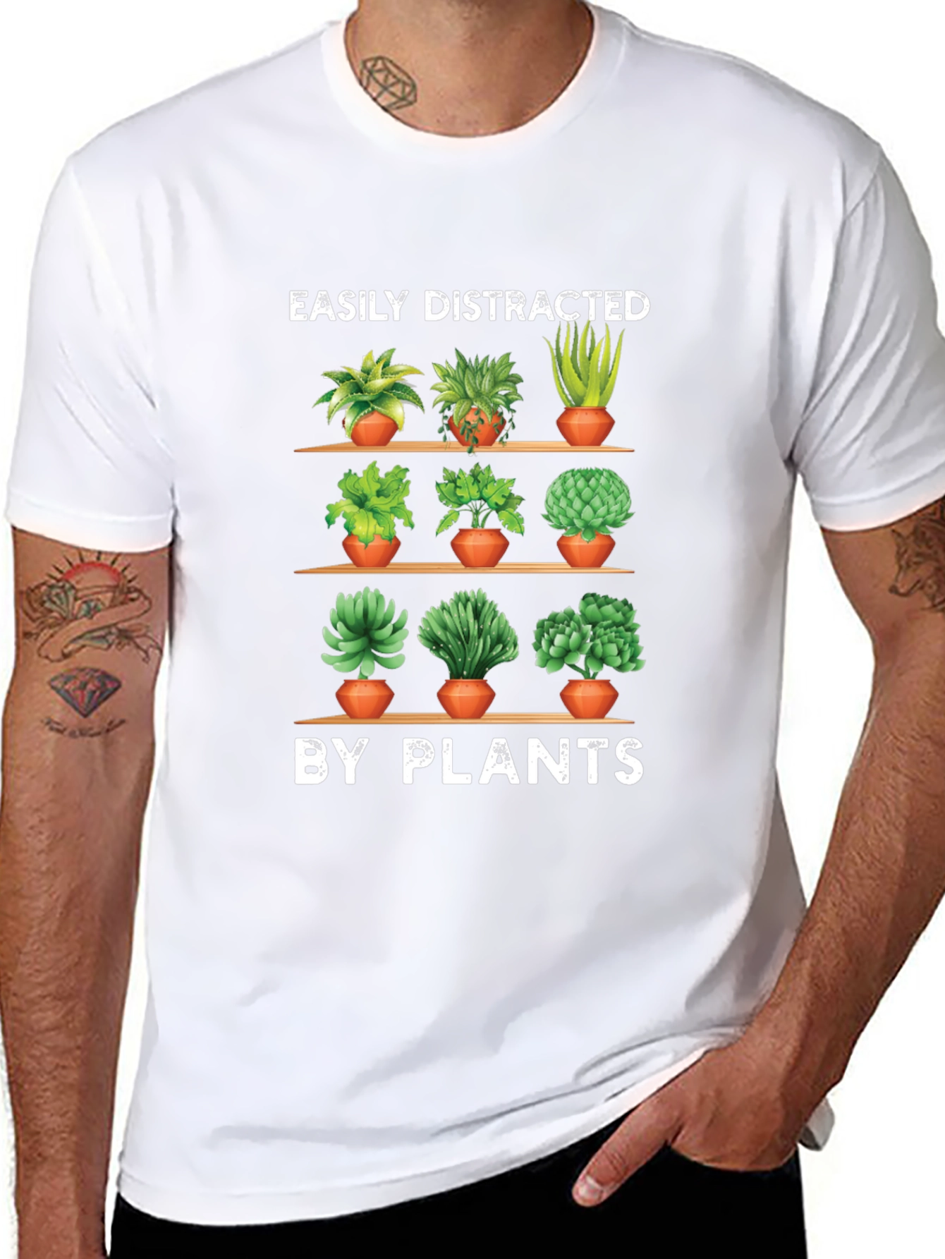 Easily Distracted By Plants T-Shirt