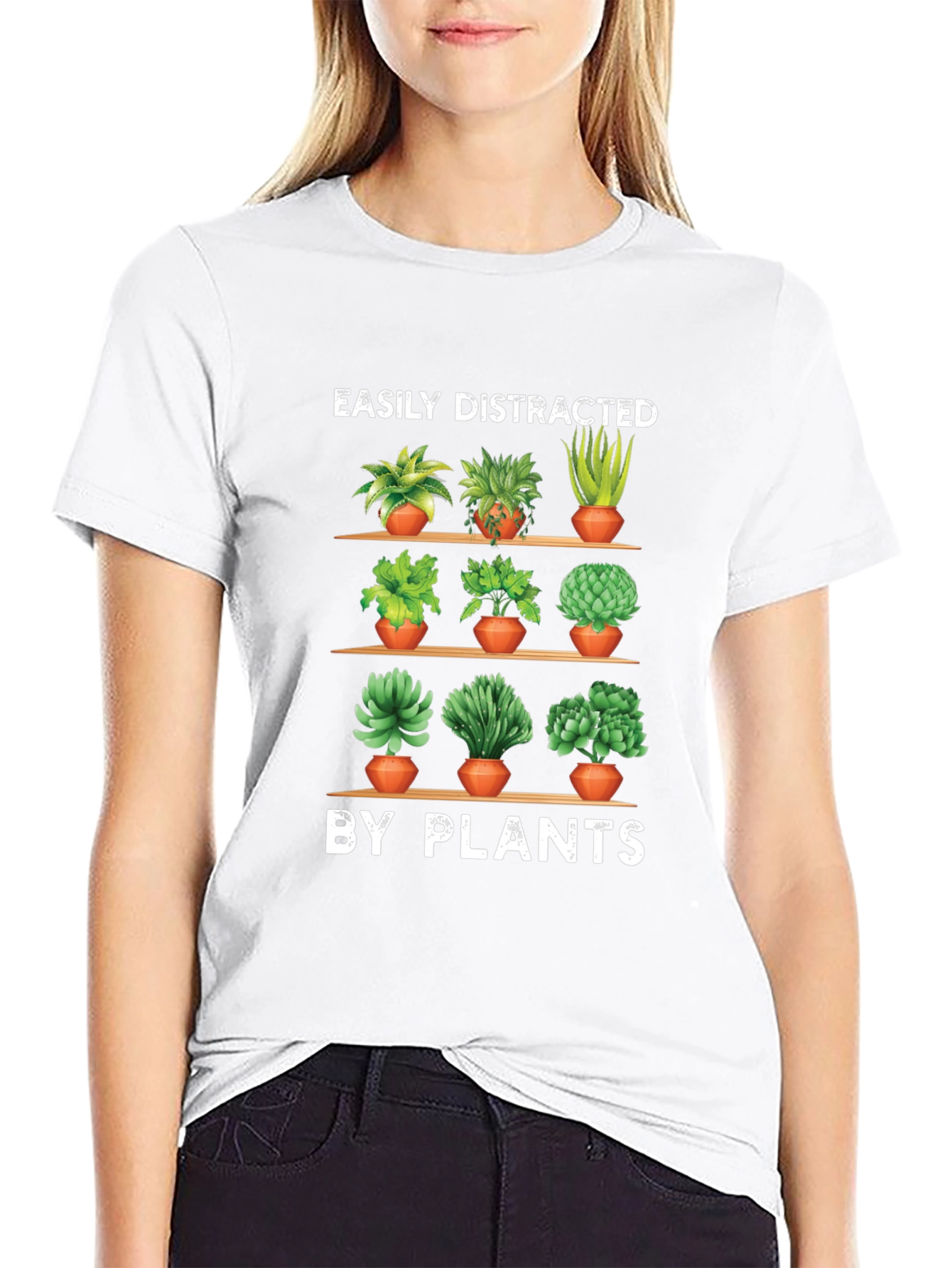Easily Distracted By Plants T-Shirt