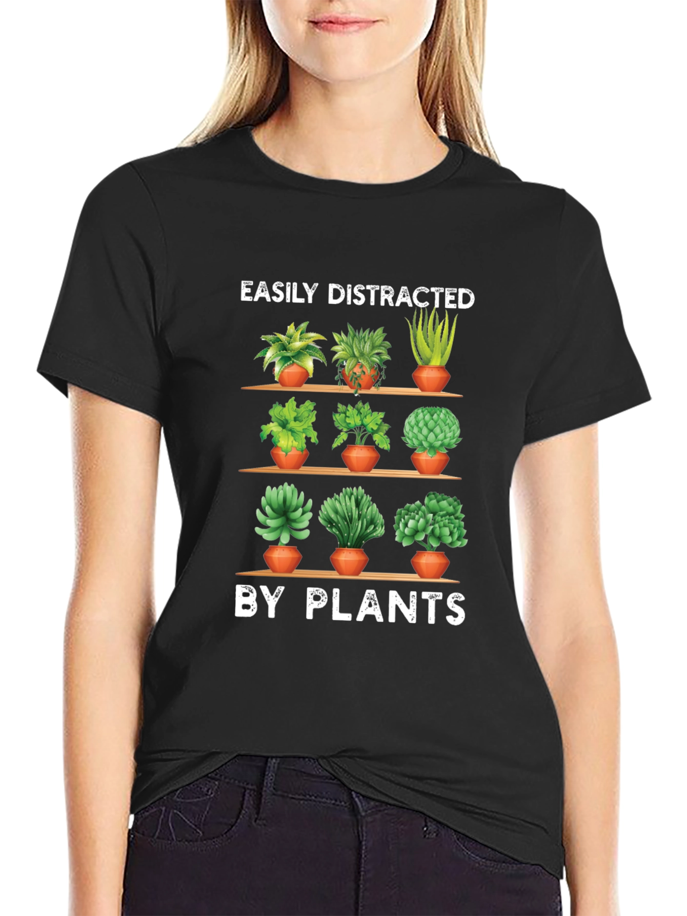 Easily Distracted By Plants T-Shirt