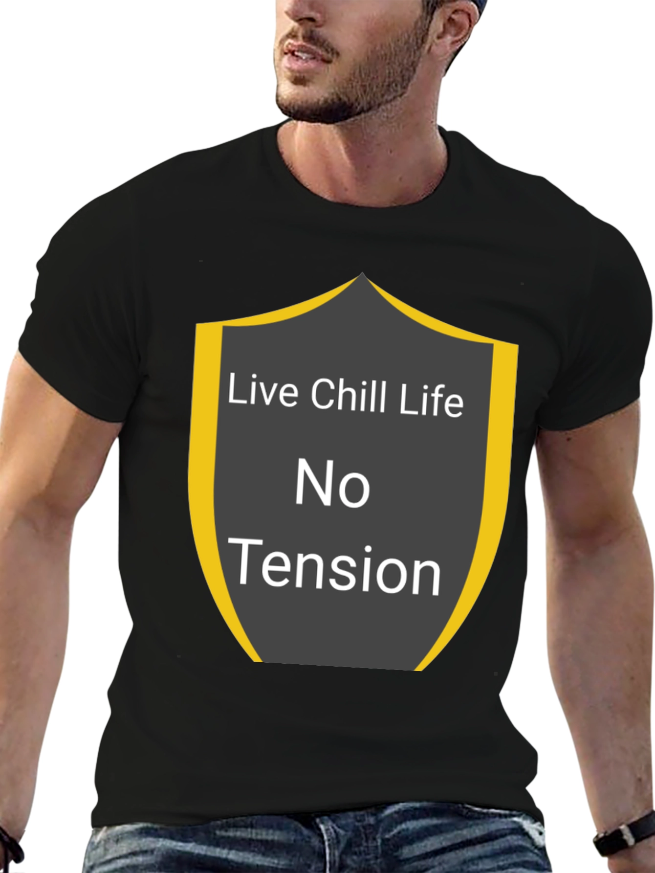 Chill Life T-Shirt - No Tension Graphic Tee