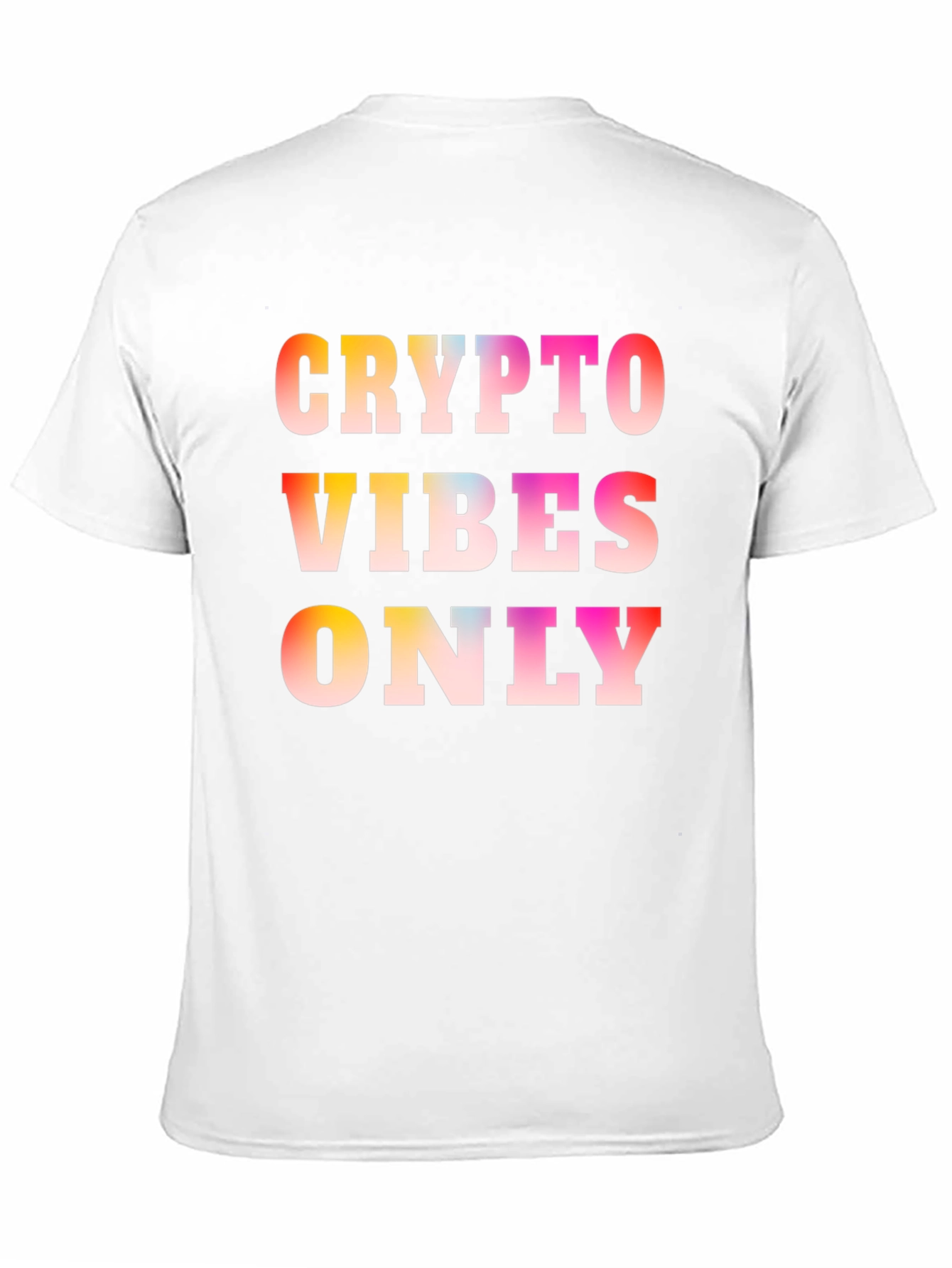Crypto Vibes Only Black T-Shirt