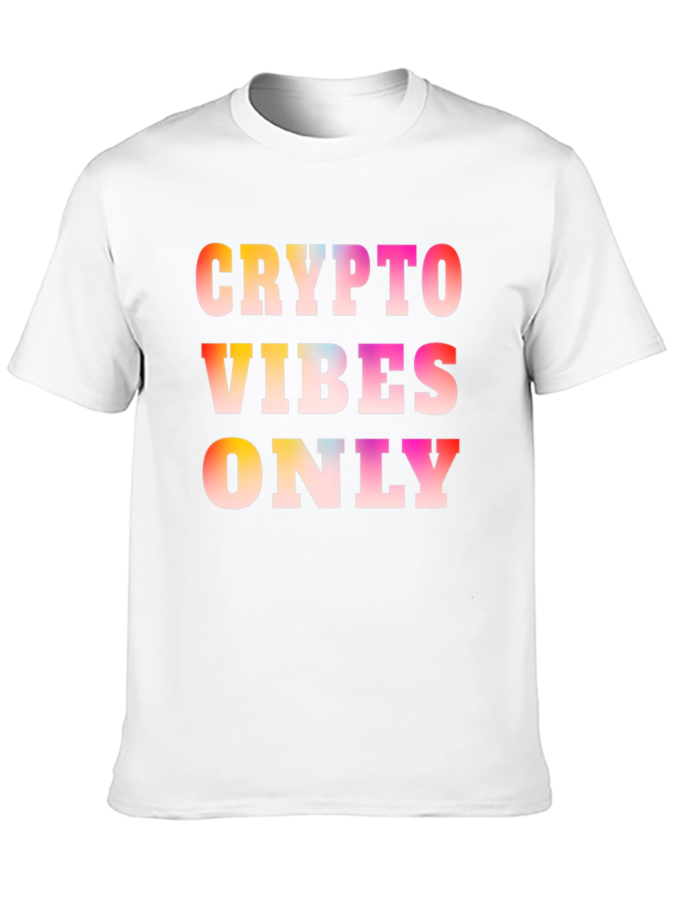 Crypto Vibes Only Black T-Shirt
