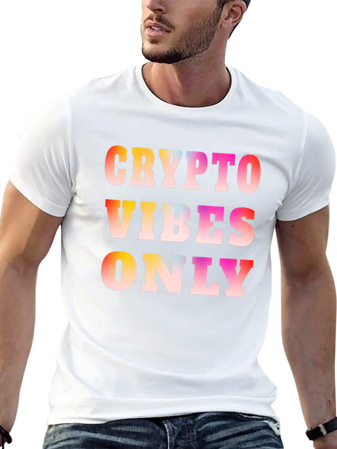 Crypto Vibes Only Black T-Shirt