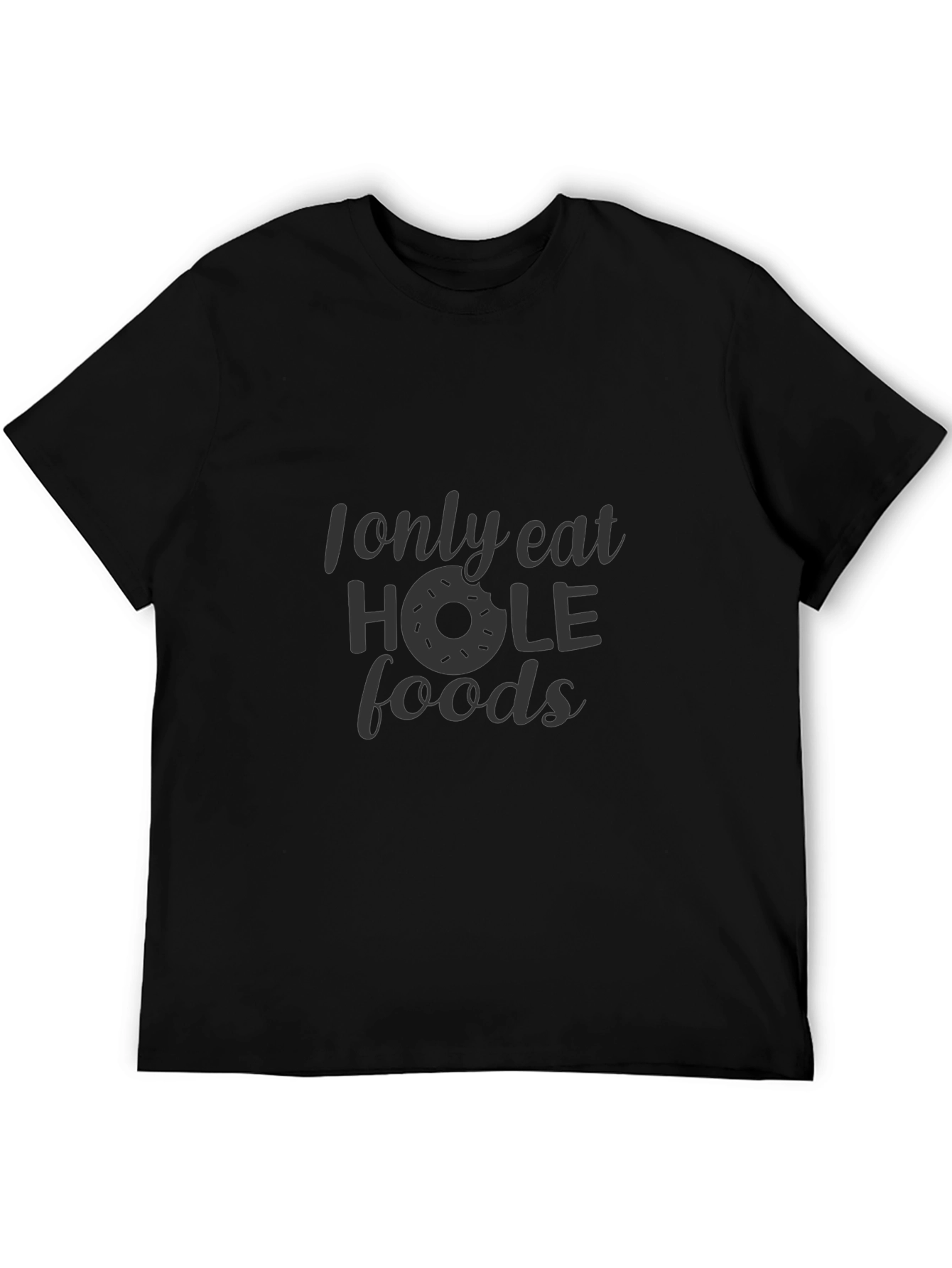 Hole Foods Graphic Tee - Funny Donut Shirt