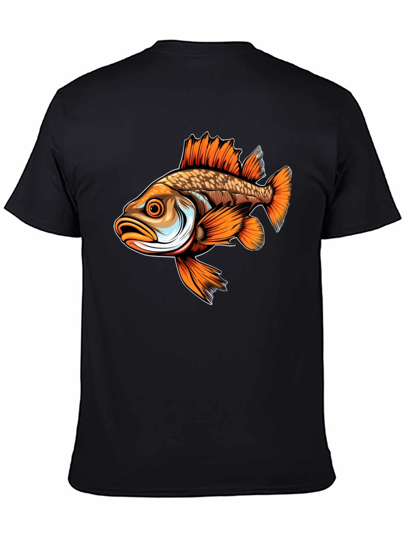 Bass Fish Graphic T-Shirt Angler Apparel