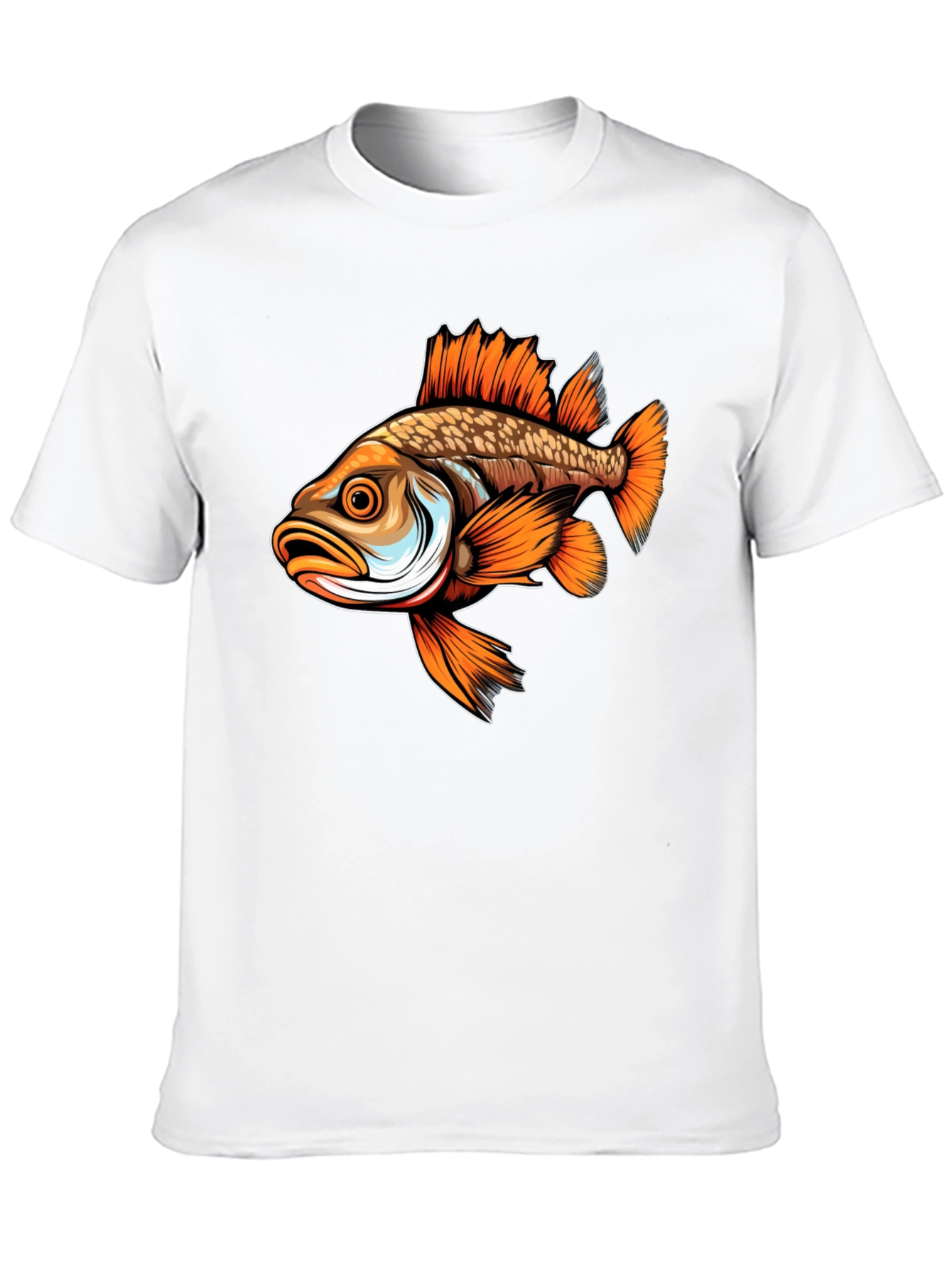 Bass Fish Graphic T-Shirt Angler Apparel