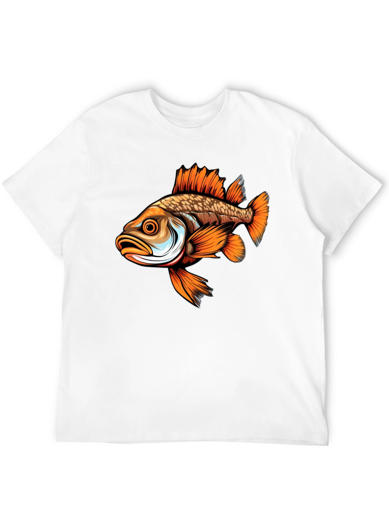 Bass Fish Graphic T-Shirt Angler Apparel