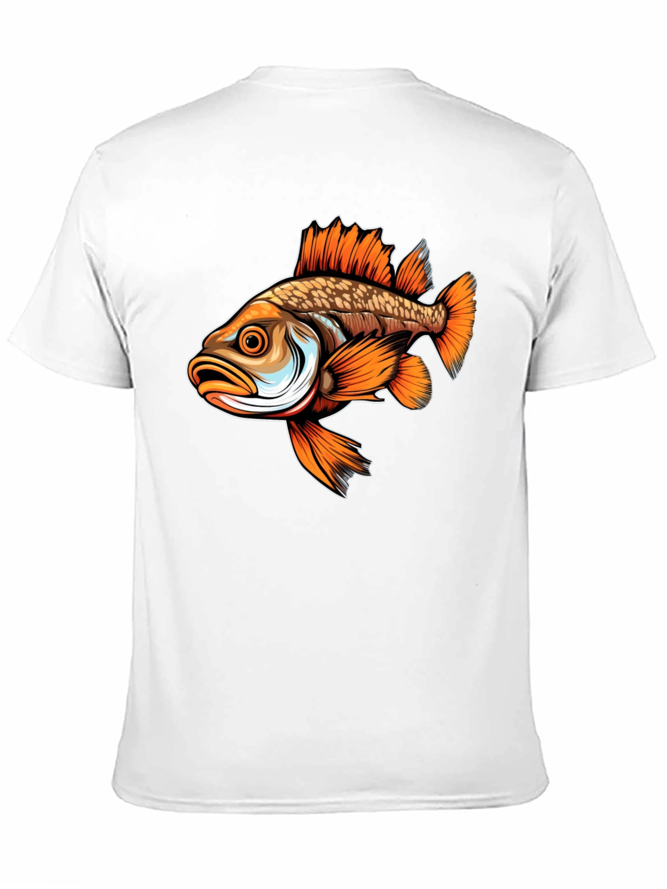 Bass Fish Graphic T-Shirt Angler Apparel