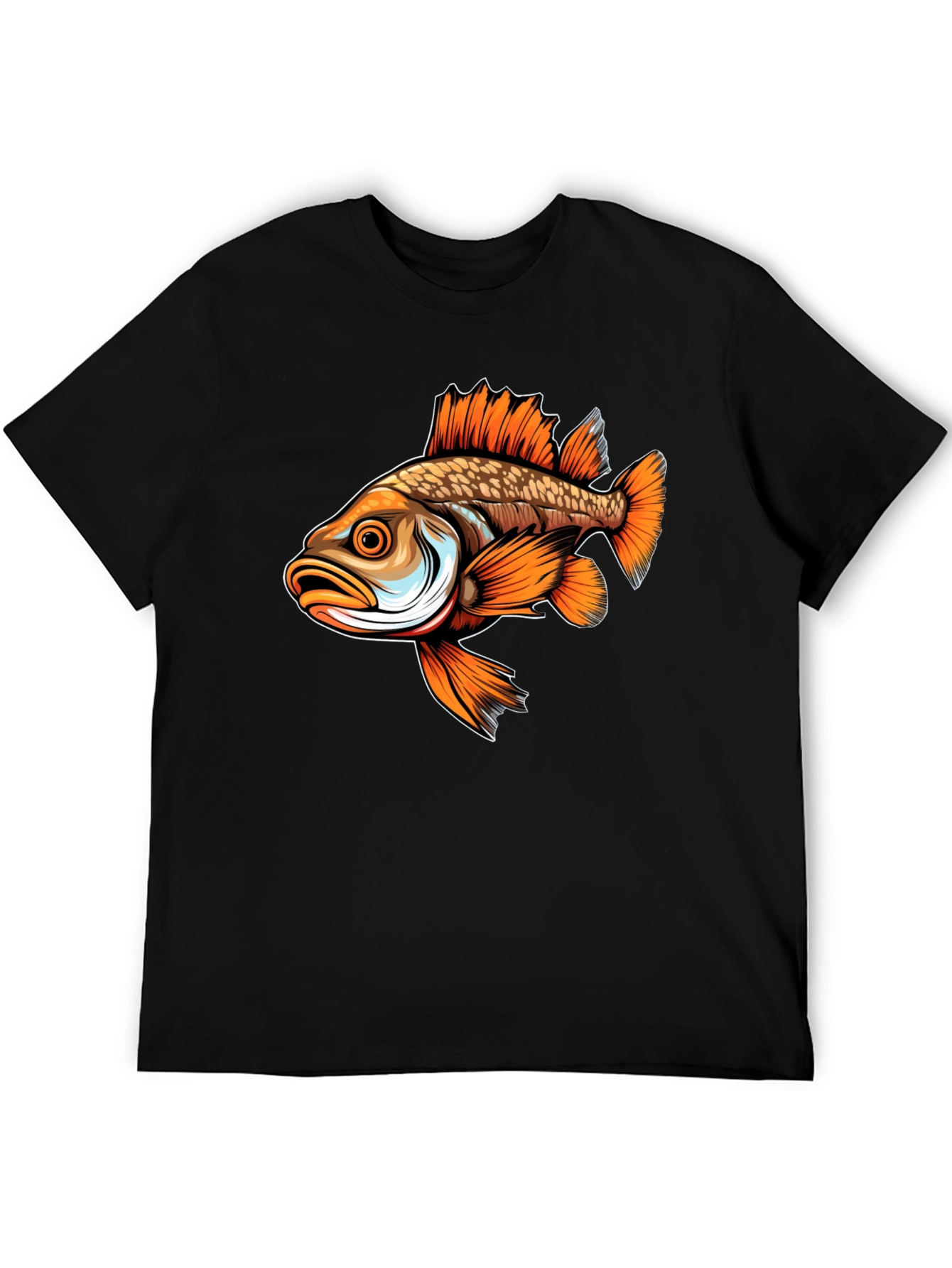 Bass Fish Graphic T-Shirt Angler Apparel