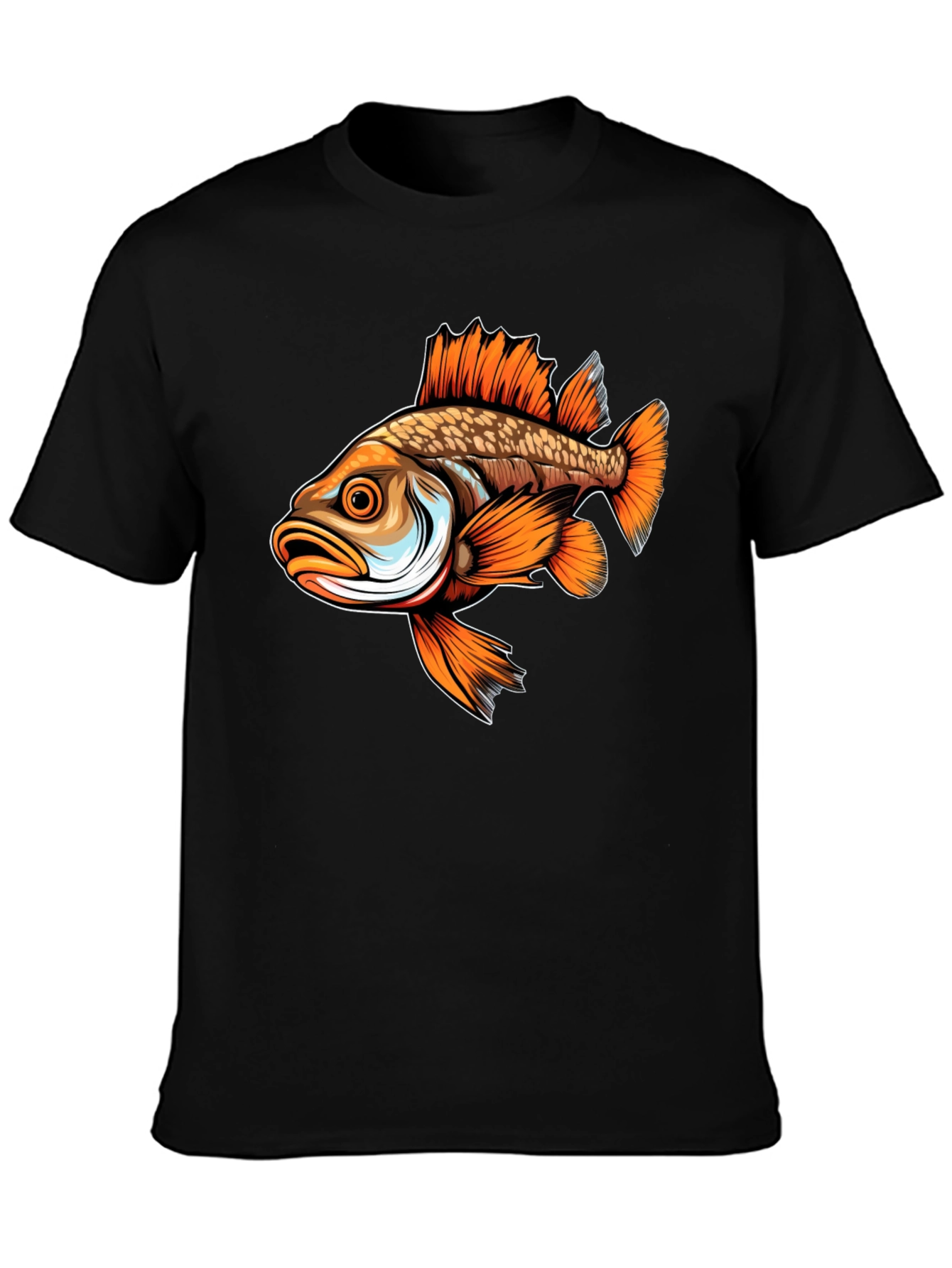 Bass Fish Graphic T-Shirt Angler Apparel