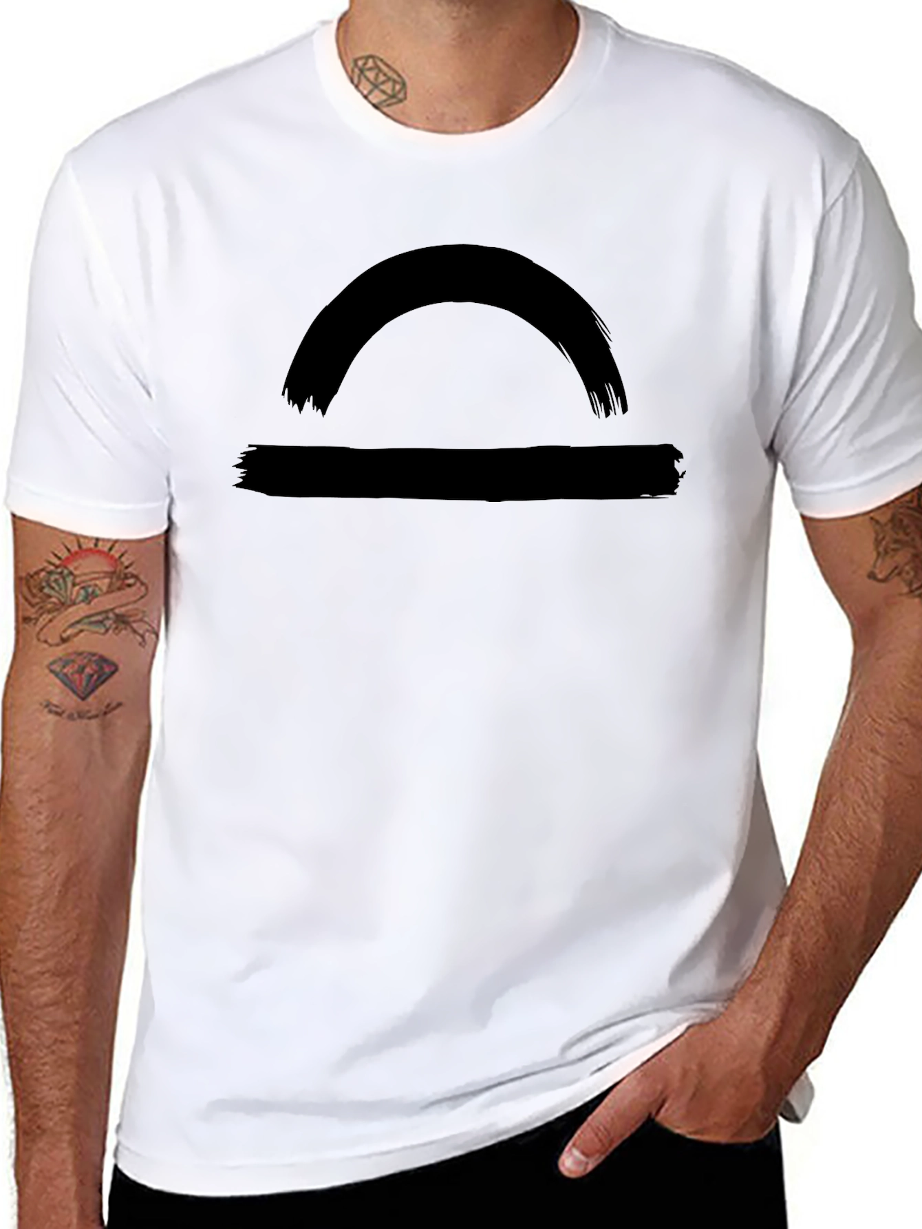 Libra Zodiac Sign Graphic T-Shirt