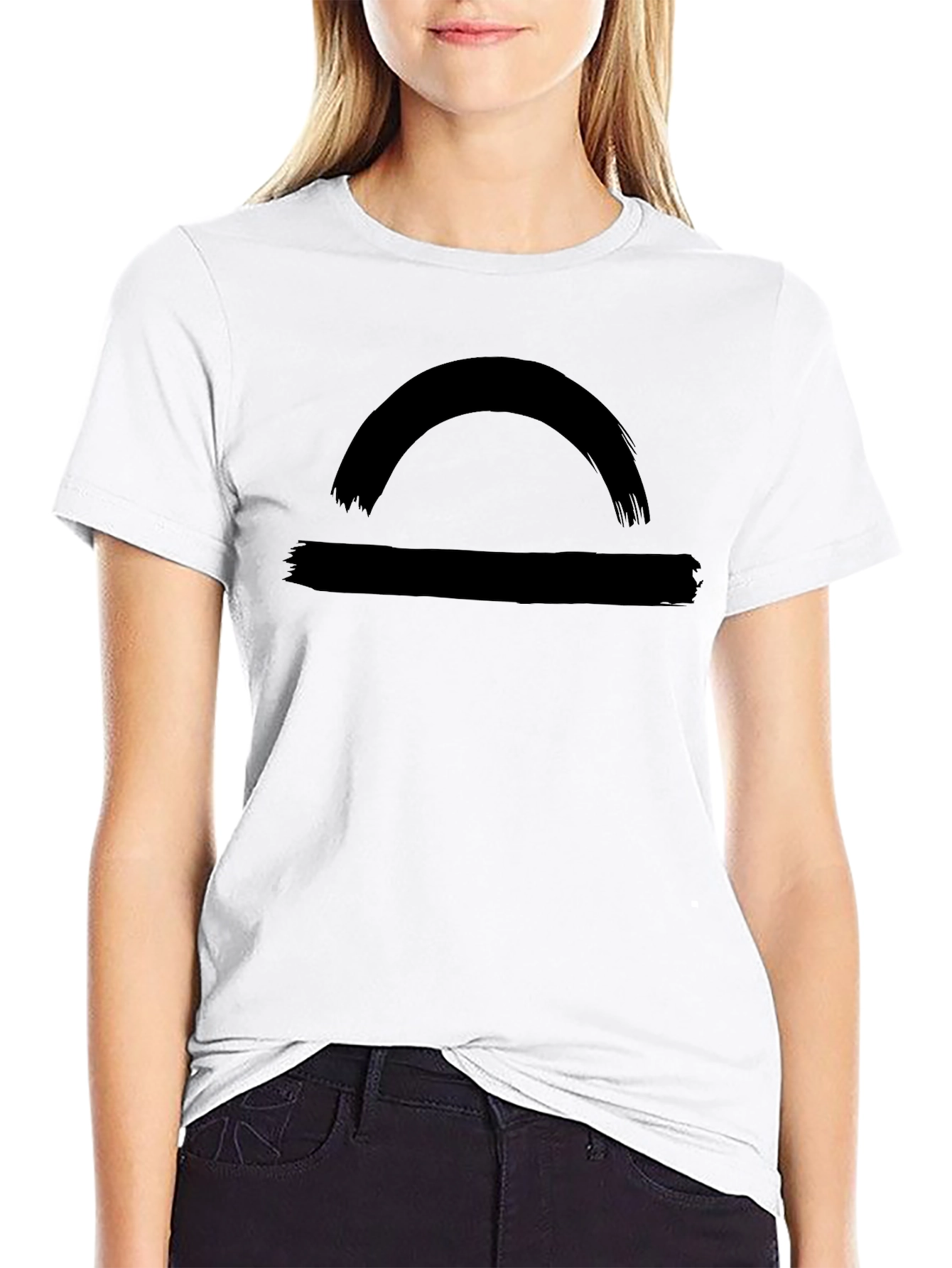 Libra Zodiac Sign Graphic T-Shirt