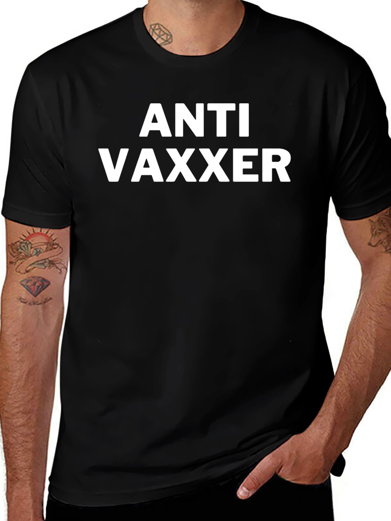 Anti Vaxxer T-Shirt - Bold Statement Tee