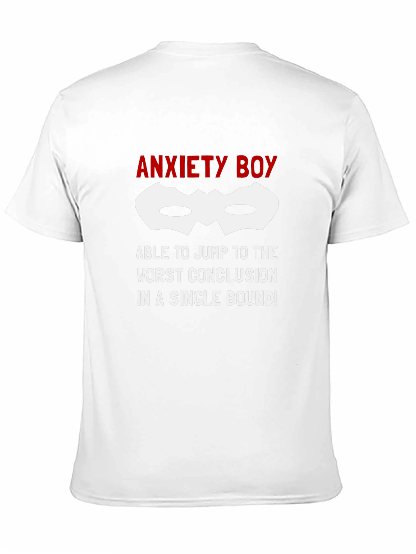 Anxiety Boy T-Shirt - Funny Graphic Tee