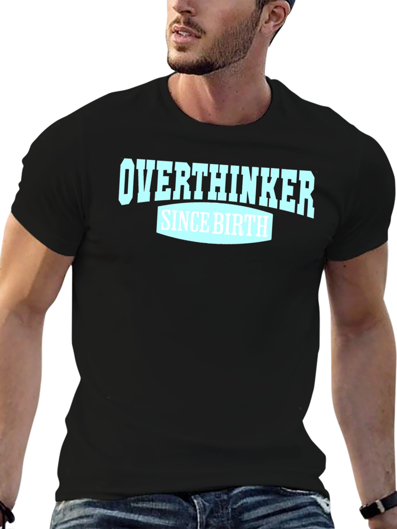 Overthinker Since Birth Graphic Tee