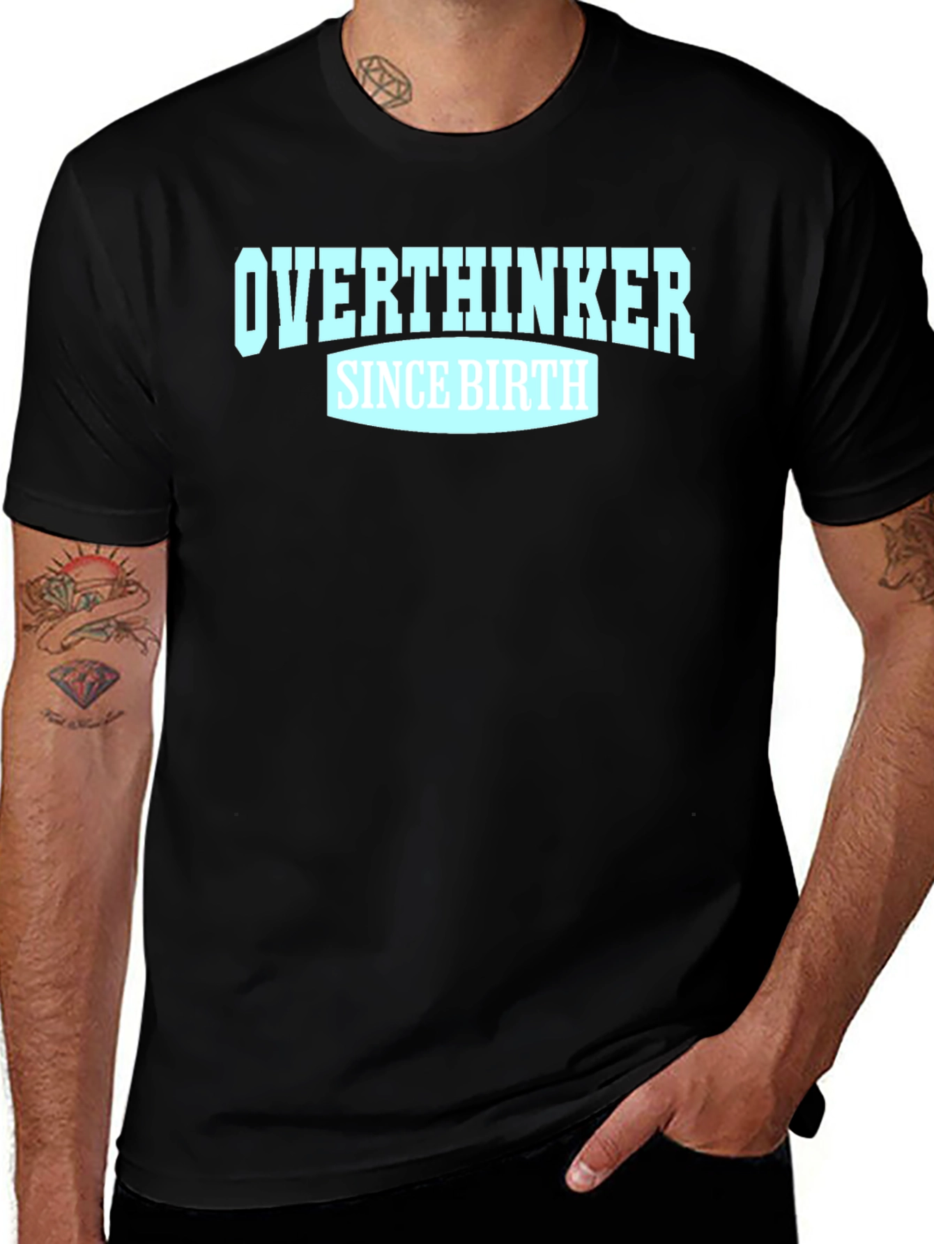 Overthinker Since Birth Graphic Tee