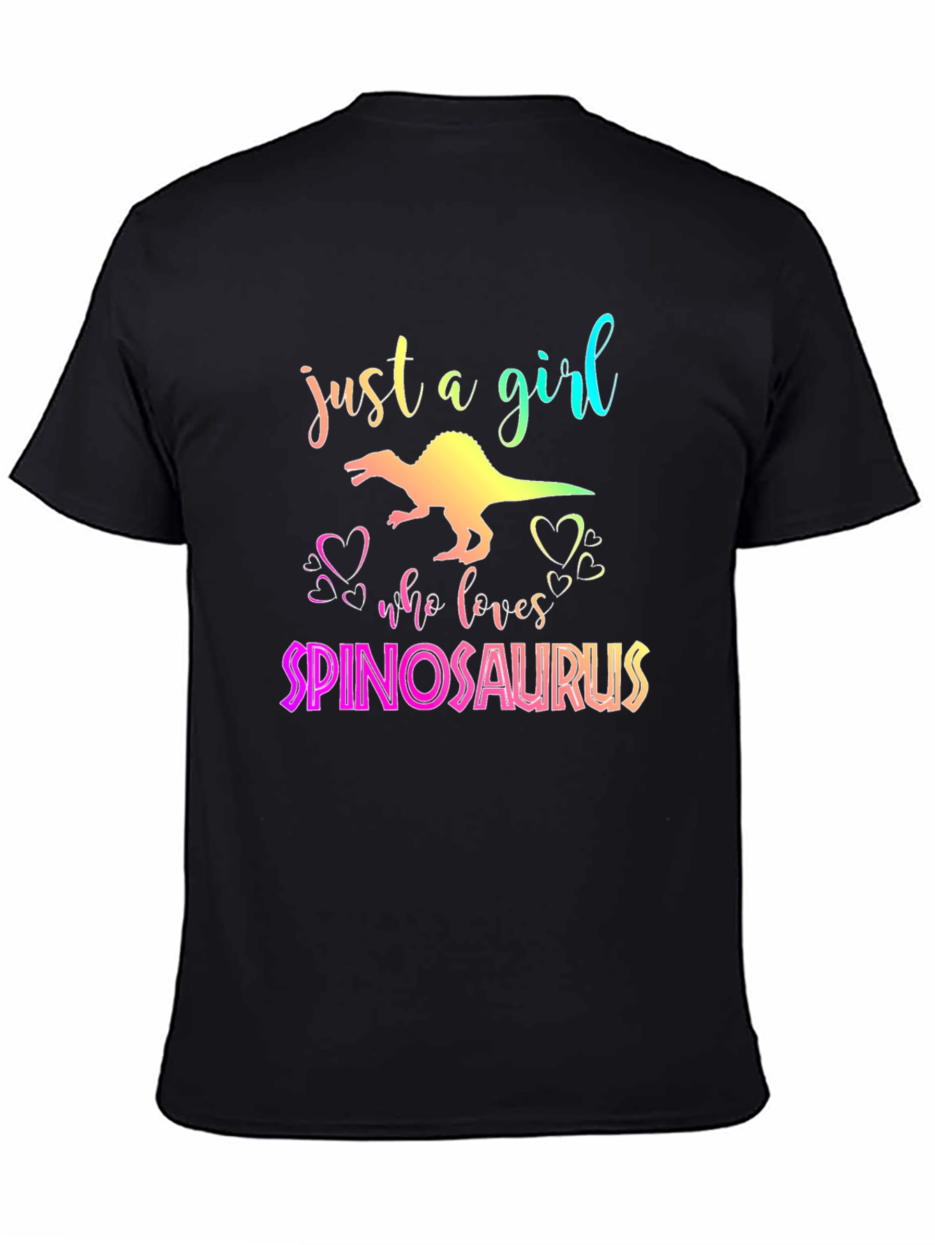 Spinosaurus Girls T-Shirt - Dinosaur Lover Tee