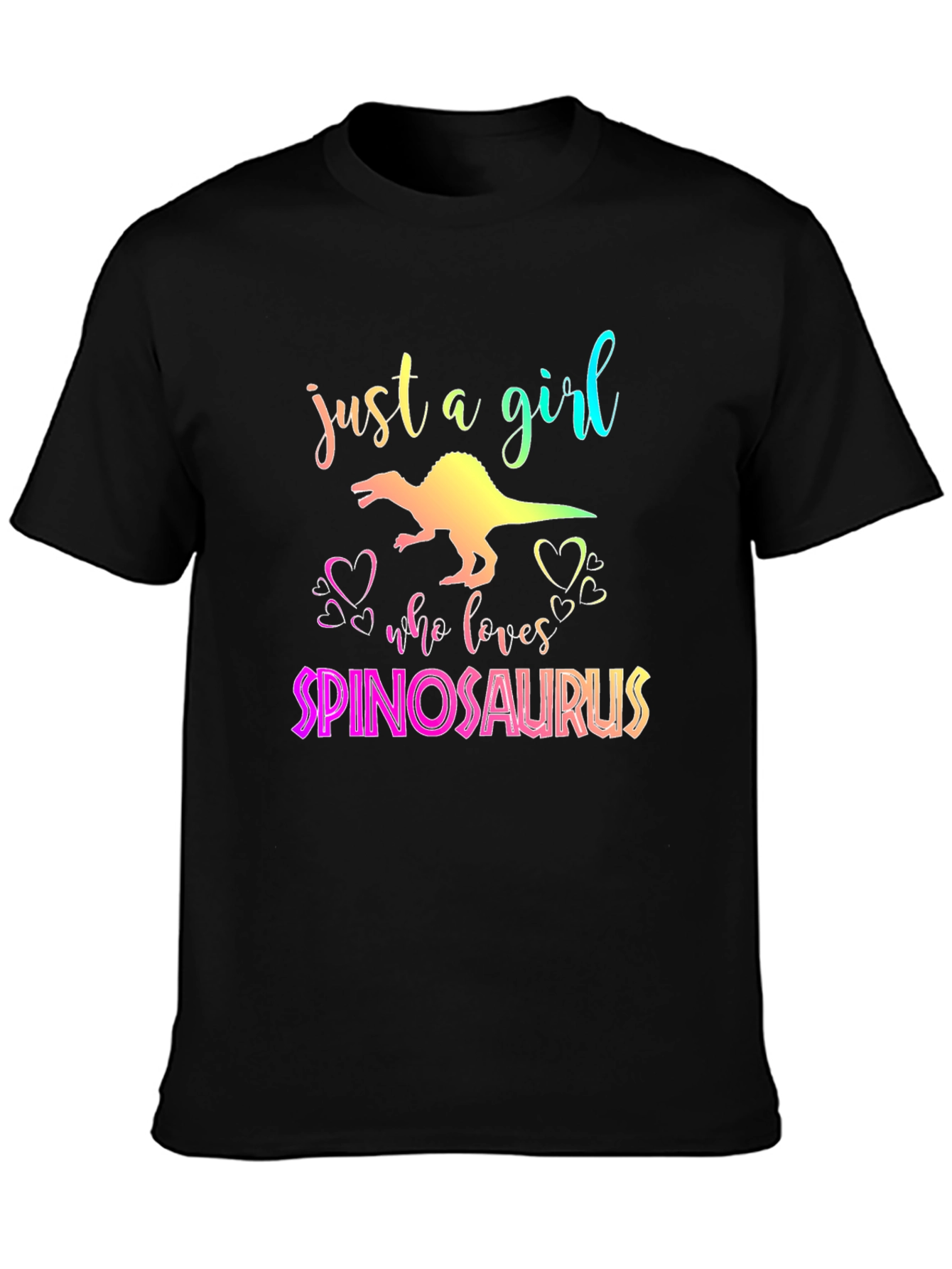 Spinosaurus Girls T-Shirt - Dinosaur Lover Tee