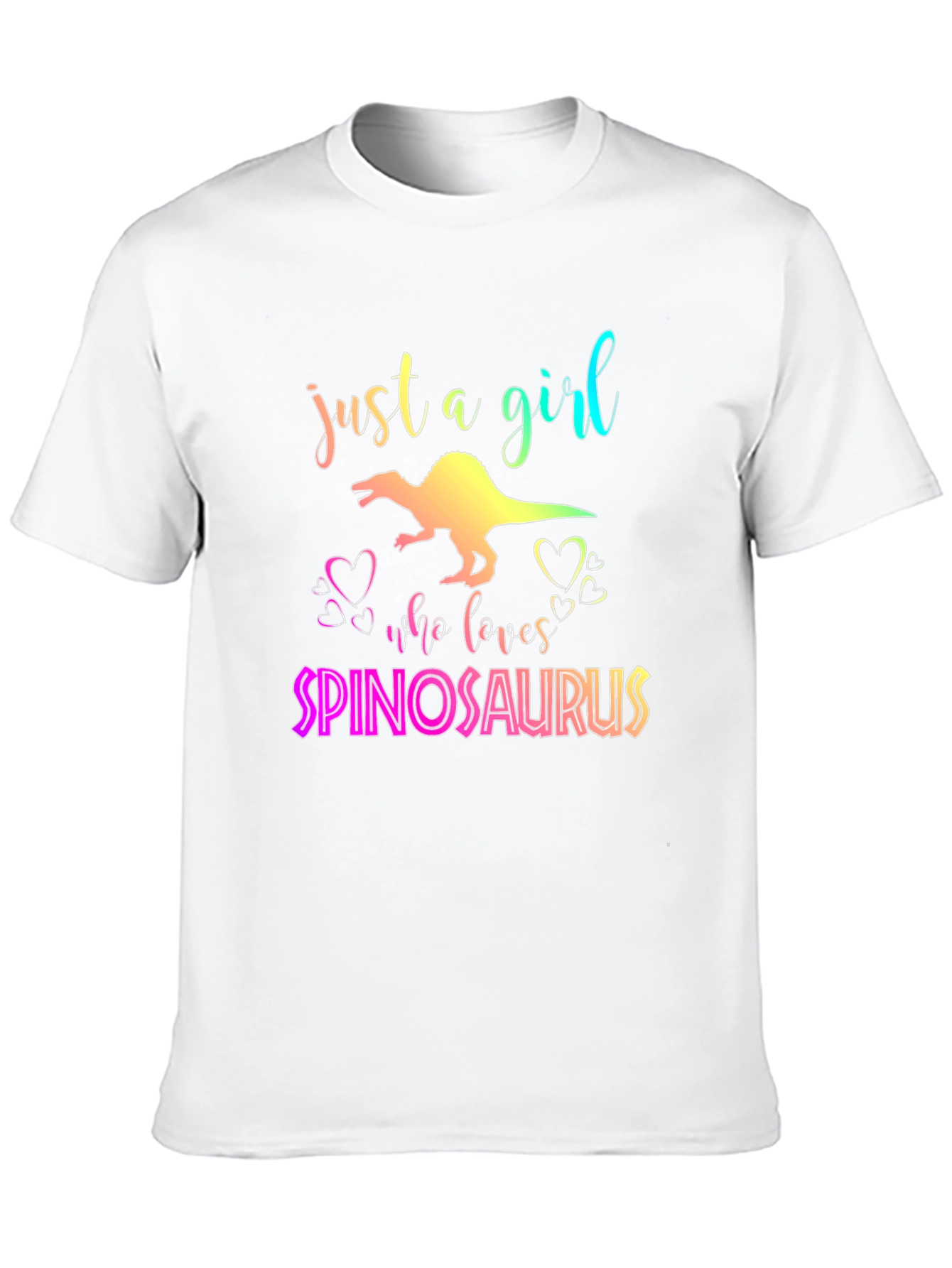 Spinosaurus Girls T-Shirt - Dinosaur Lover Tee