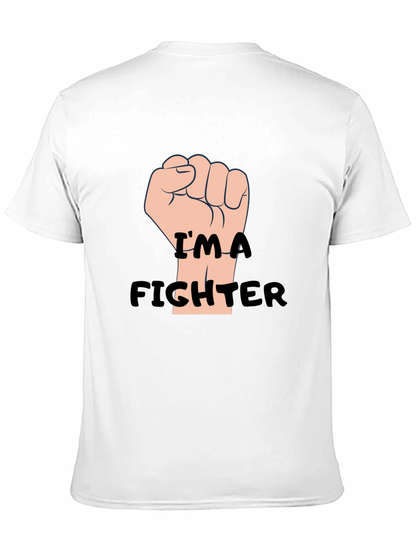 Im a Fighter Black T-Shirt