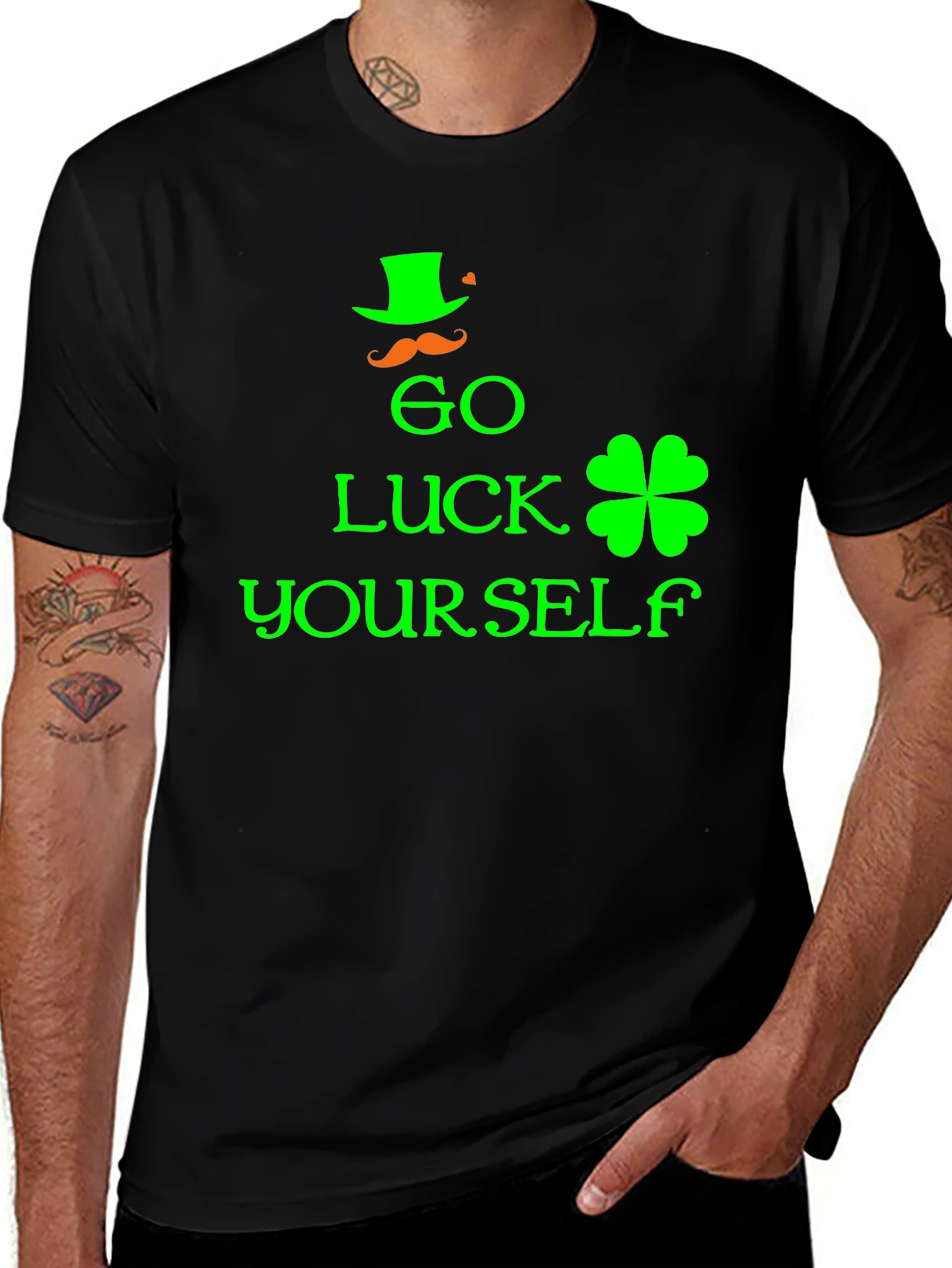 Go Luck Yourself St. Patricks Day T-Shirt