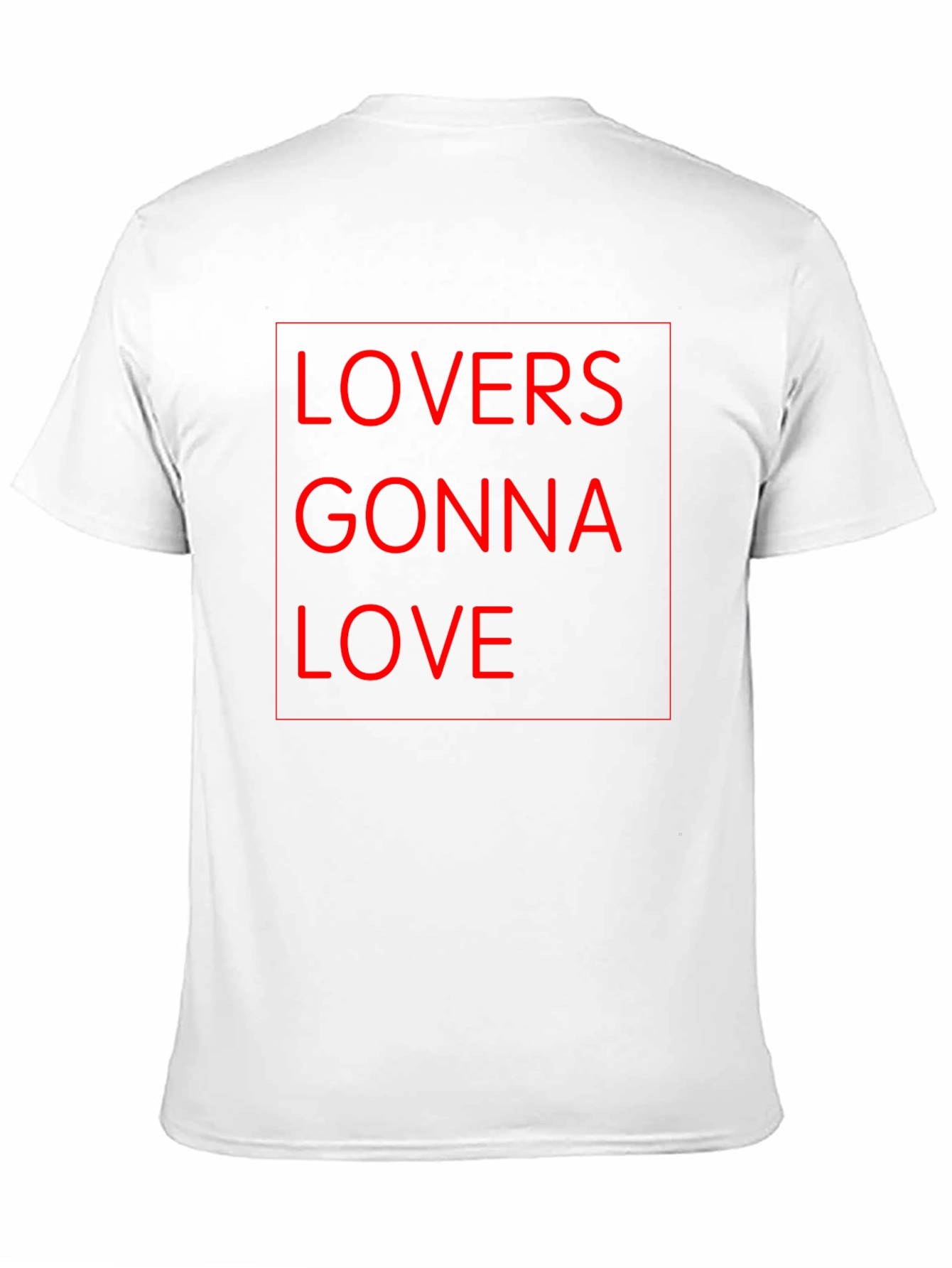 Lovers Gonna Love Black Graphic Tee Shirt