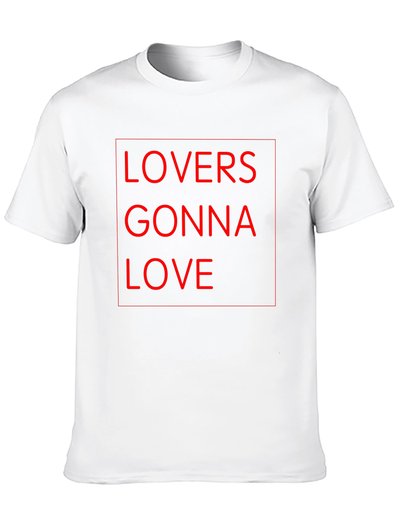 Lovers Gonna Love Black Graphic Tee Shirt
