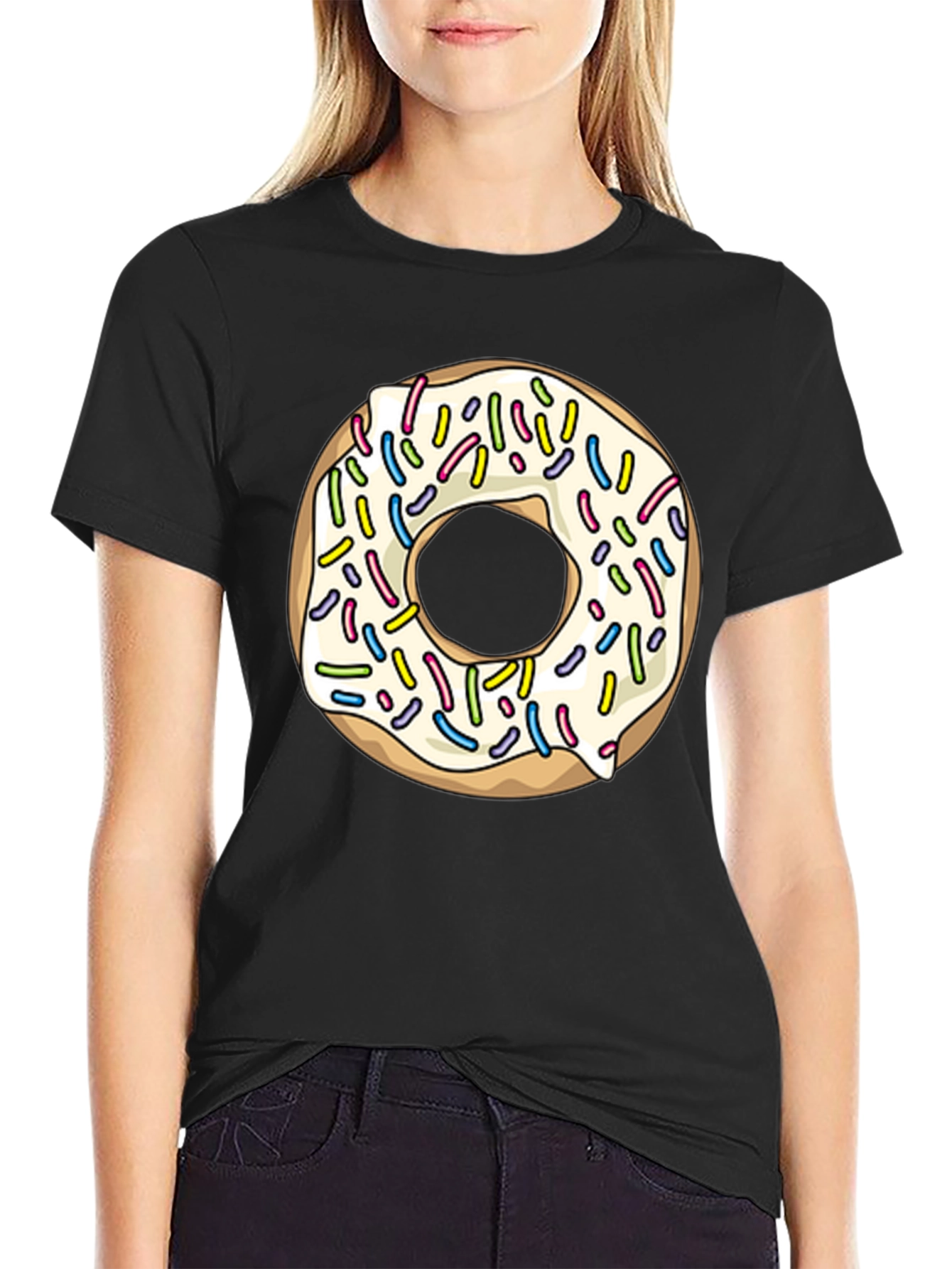 Donut Graphic Tee - Sweet Treat Style!