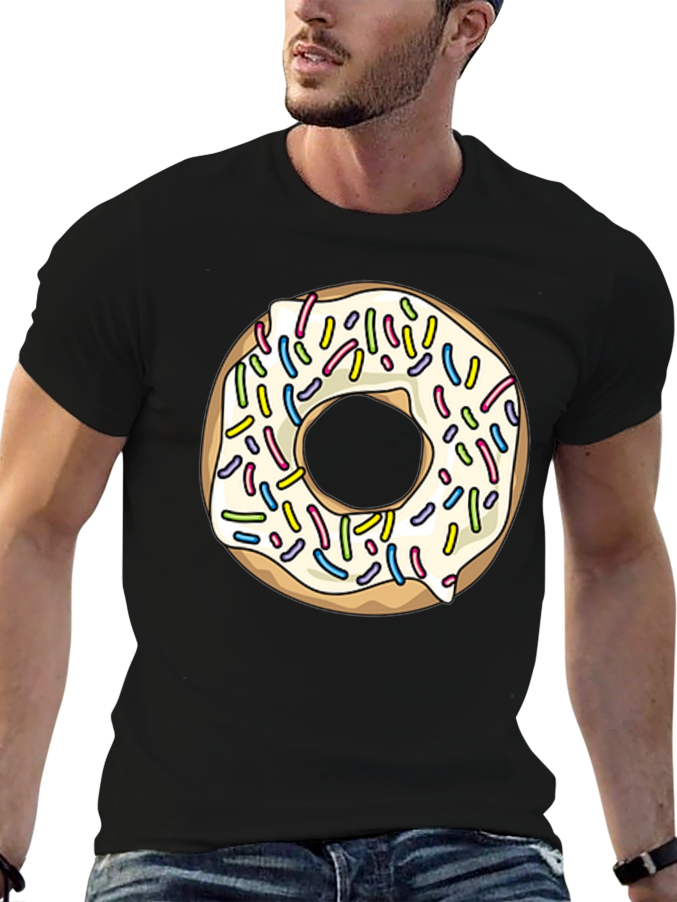 Donut Graphic Tee - Sweet Treat Style!