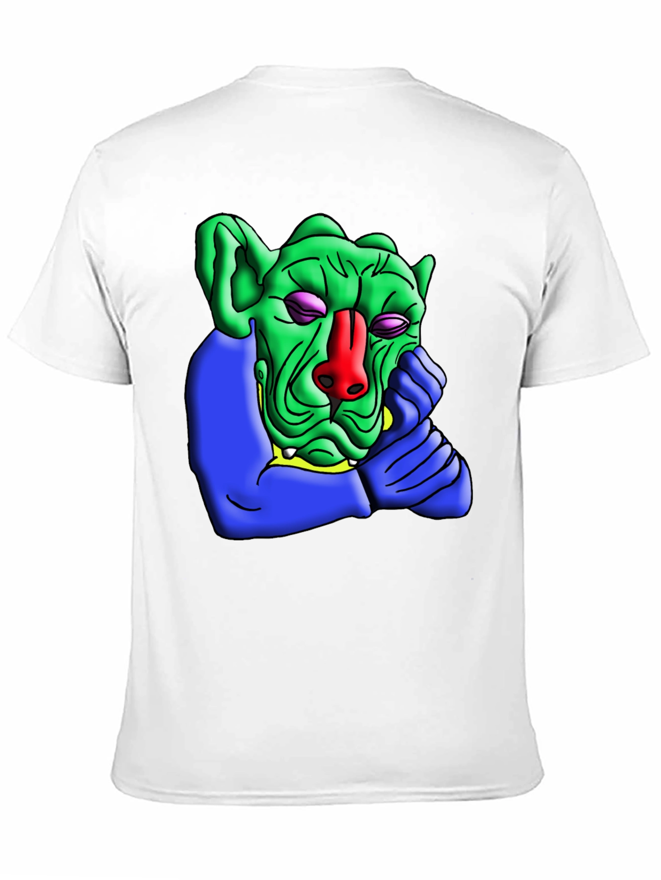 Green Troll Graphic Tee - Unique Design