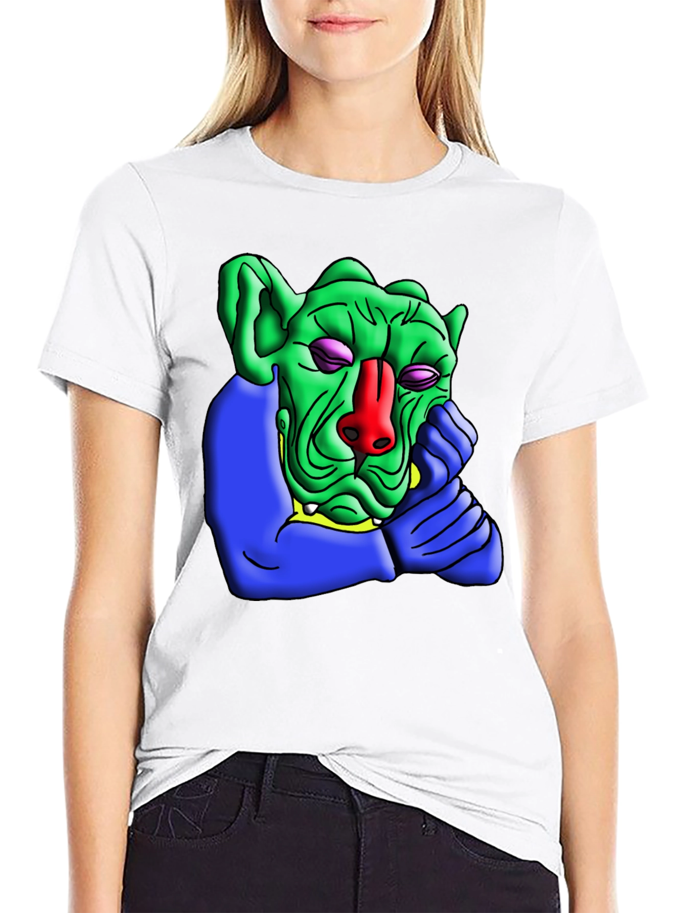 Green Troll Graphic Tee - Unique Design