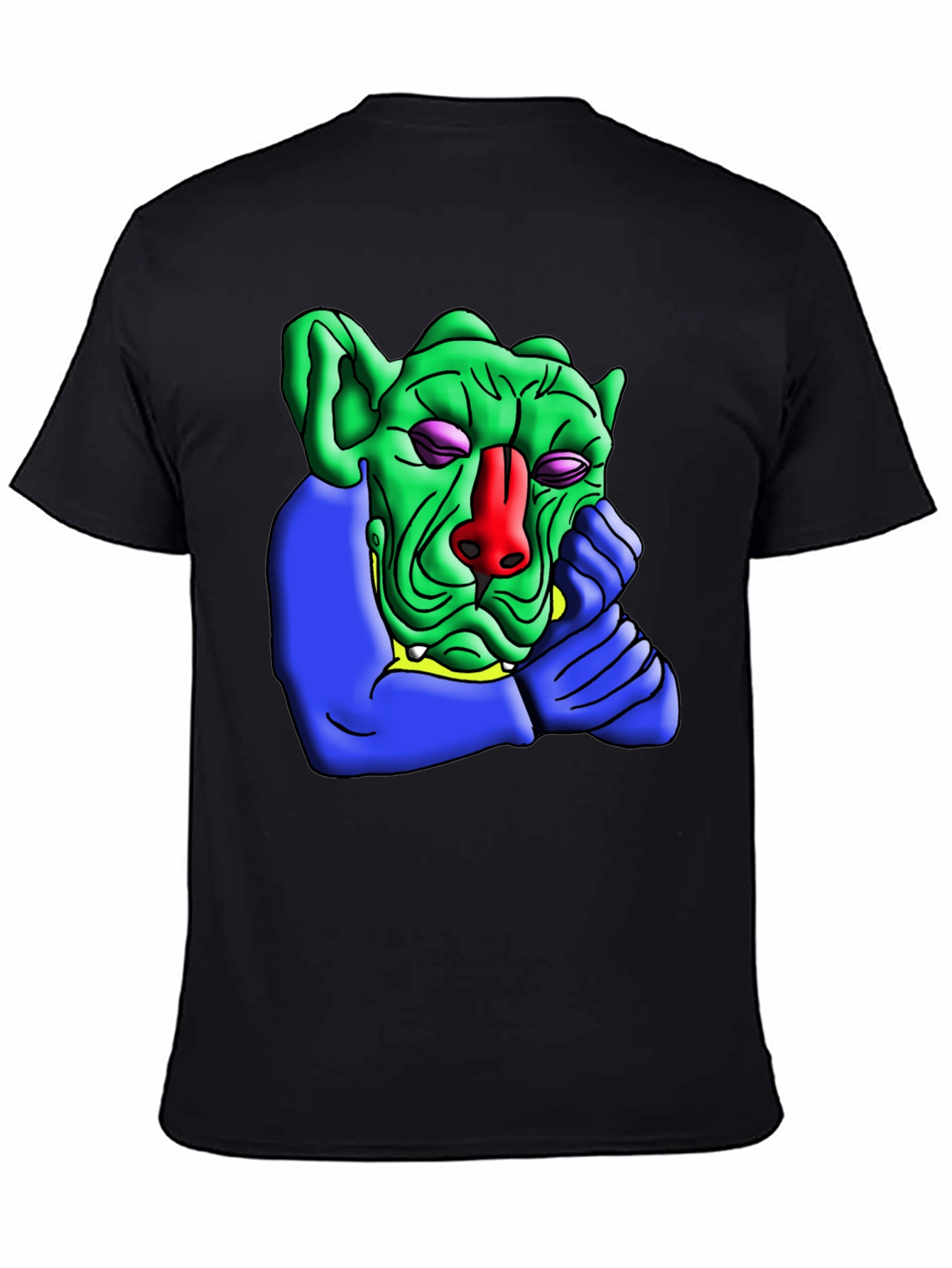 Green Troll Graphic Tee - Unique Design