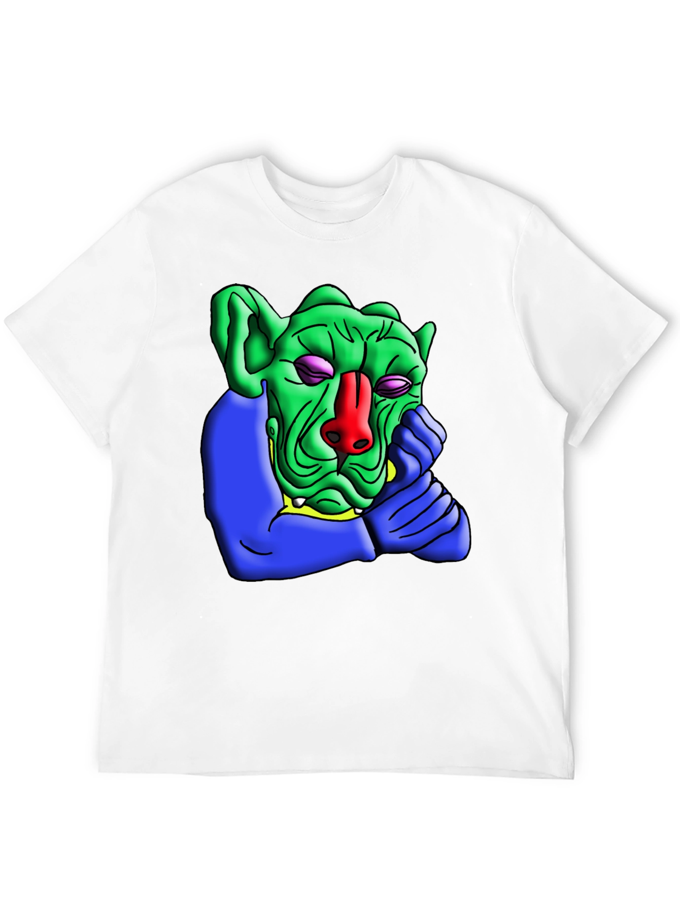 Green Troll Graphic Tee - Unique Design