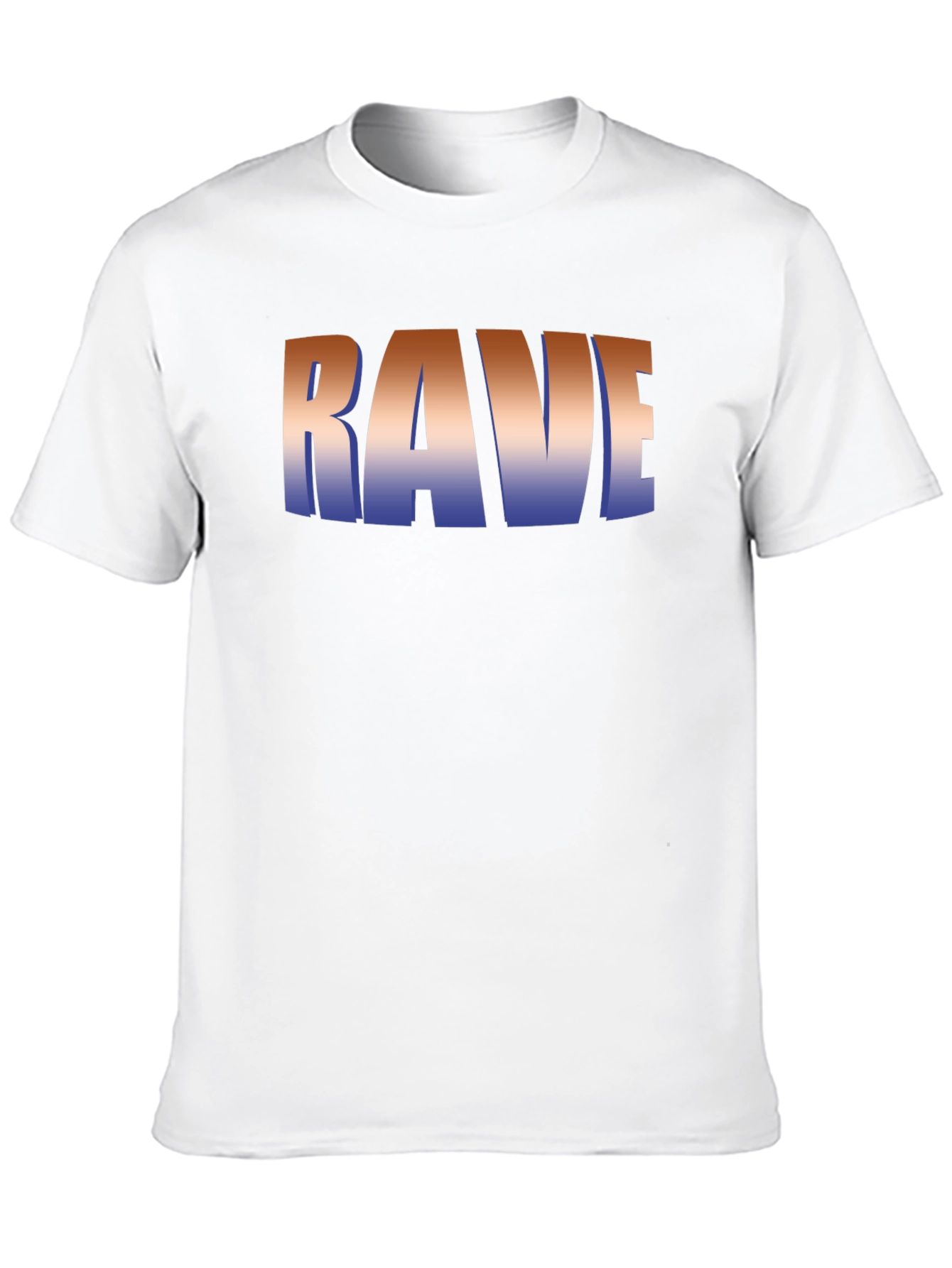 Rave Gradient T-Shirt - Bold Design