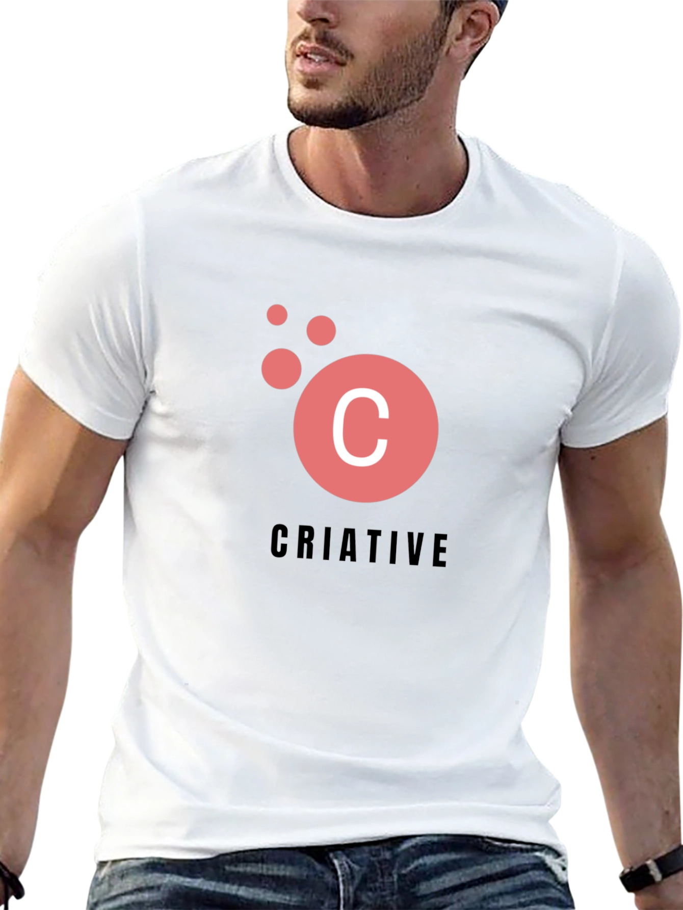 Creative C Logo Black T-Shirt