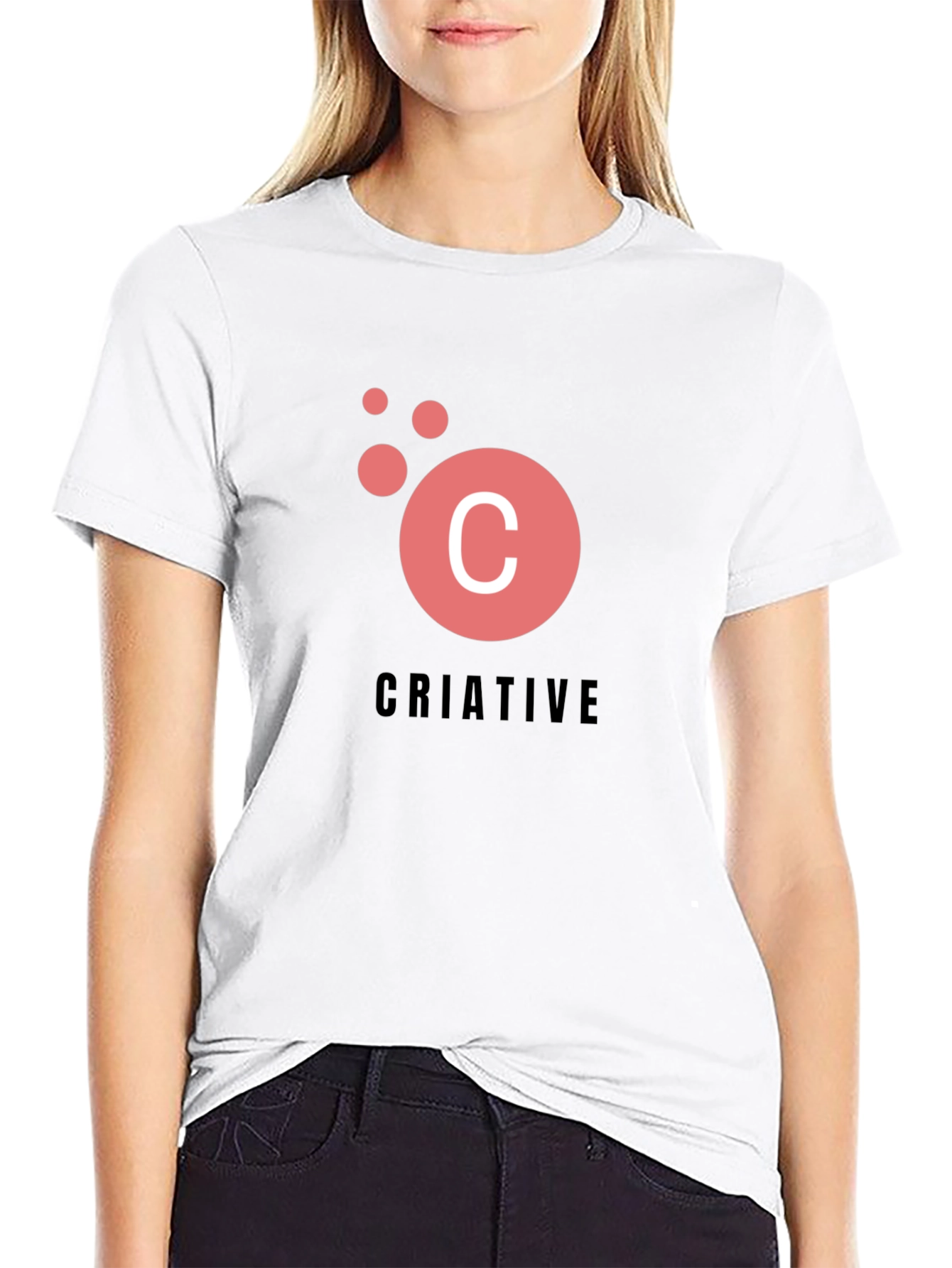 Creative C Logo Black T-Shirt
