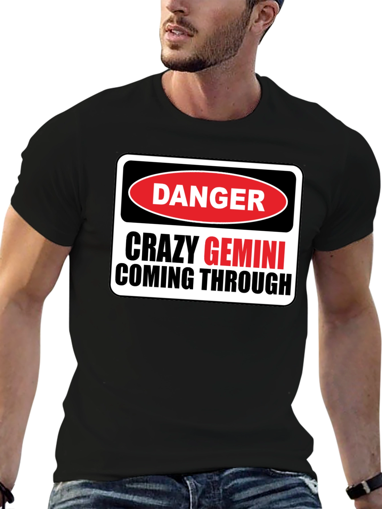 Danger Crazy Gemini T-Shirt