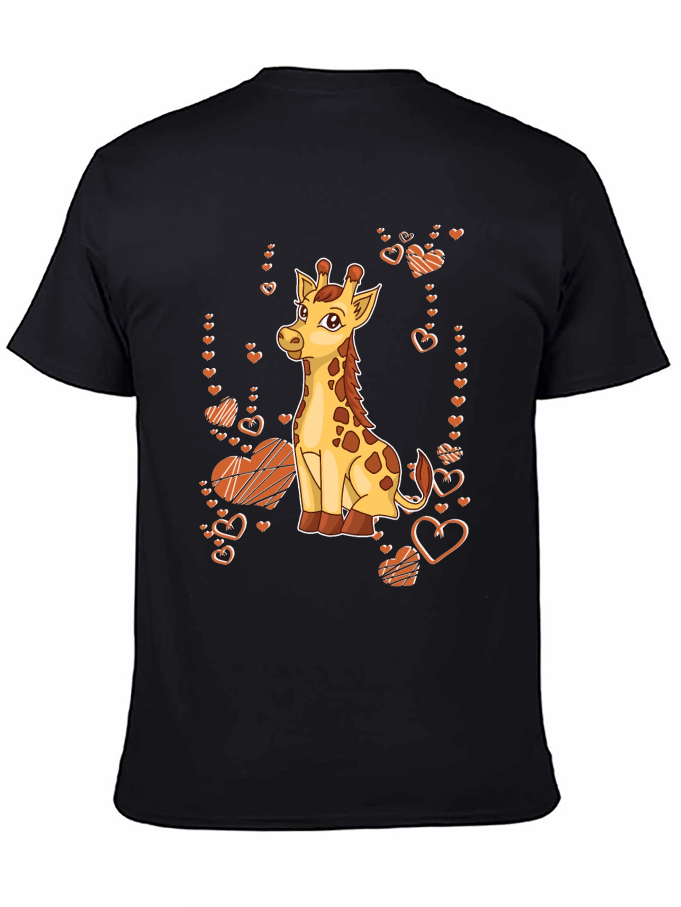 Cute Giraffe Heart T-Shirt - Valentines Day Apparel