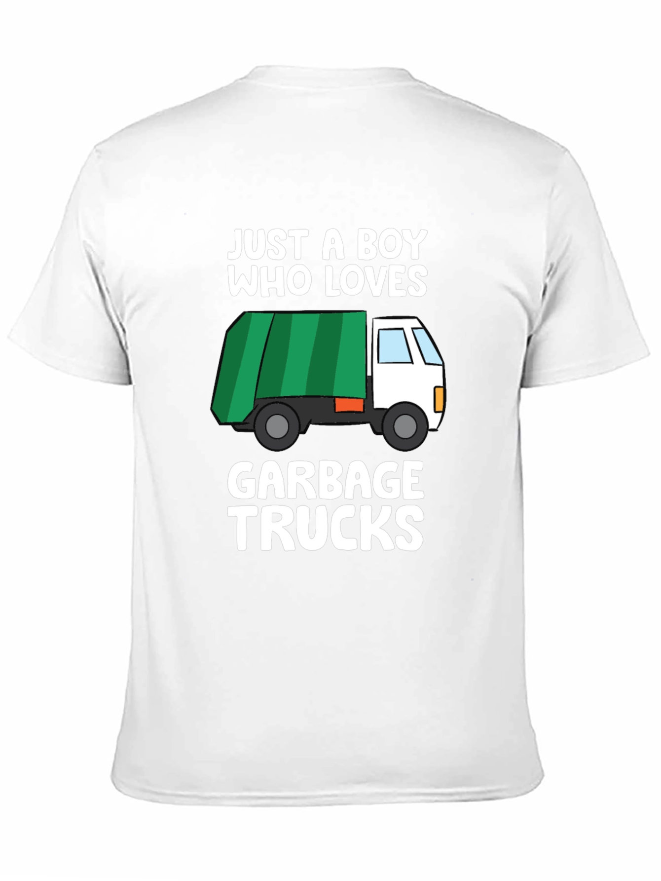 Just A Boy Who Loves Garbage Trucks T-Shirt