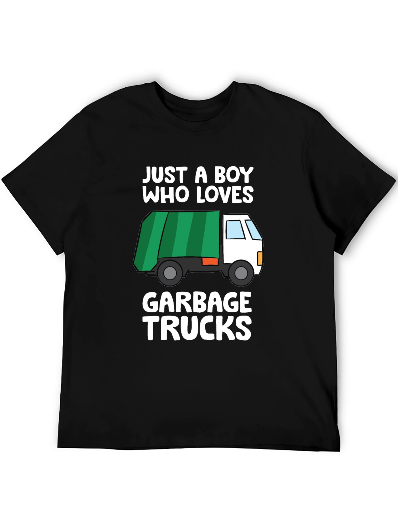 Just A Boy Who Loves Garbage Trucks T-Shirt