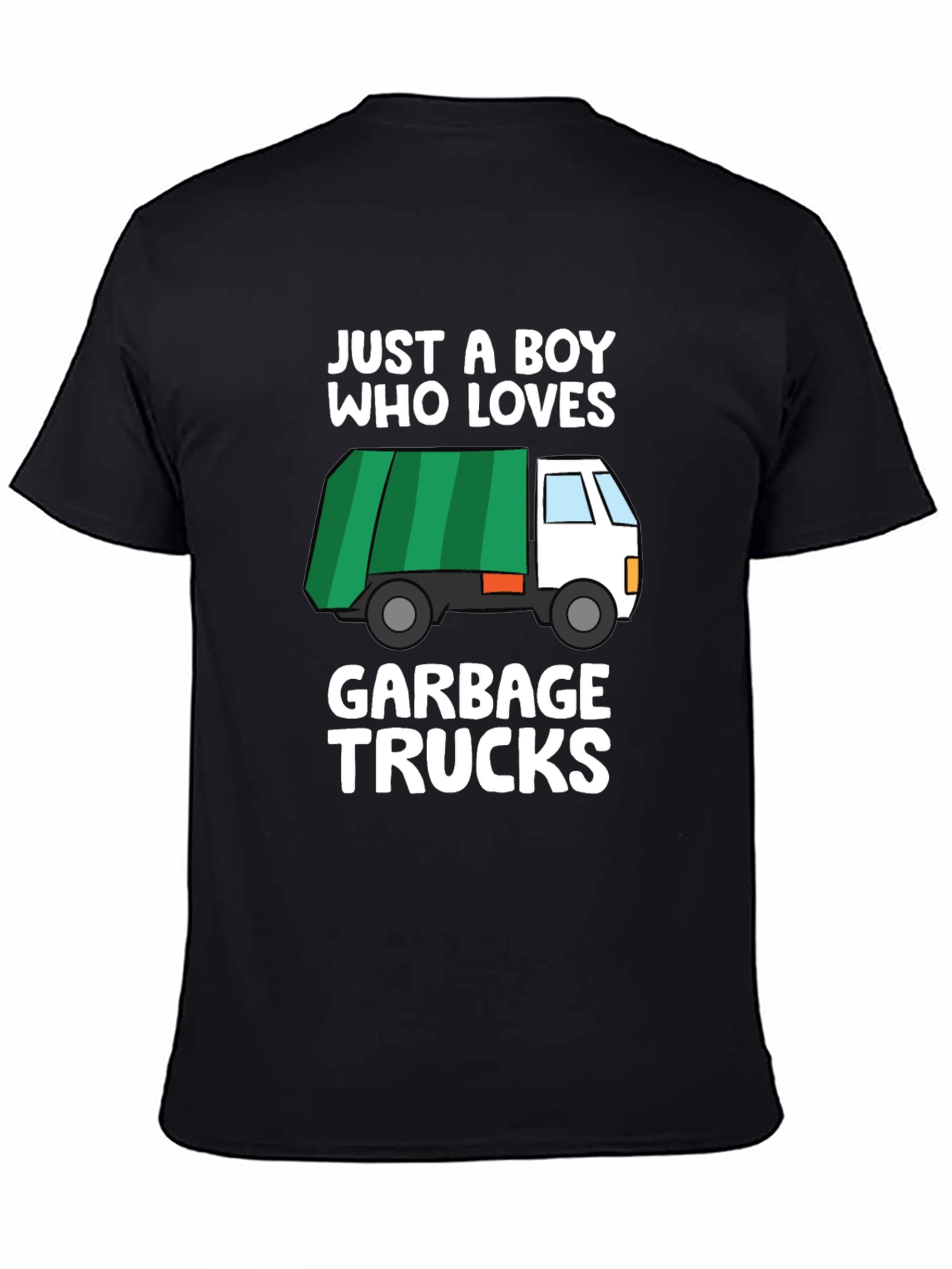 Just A Boy Who Loves Garbage Trucks T-Shirt