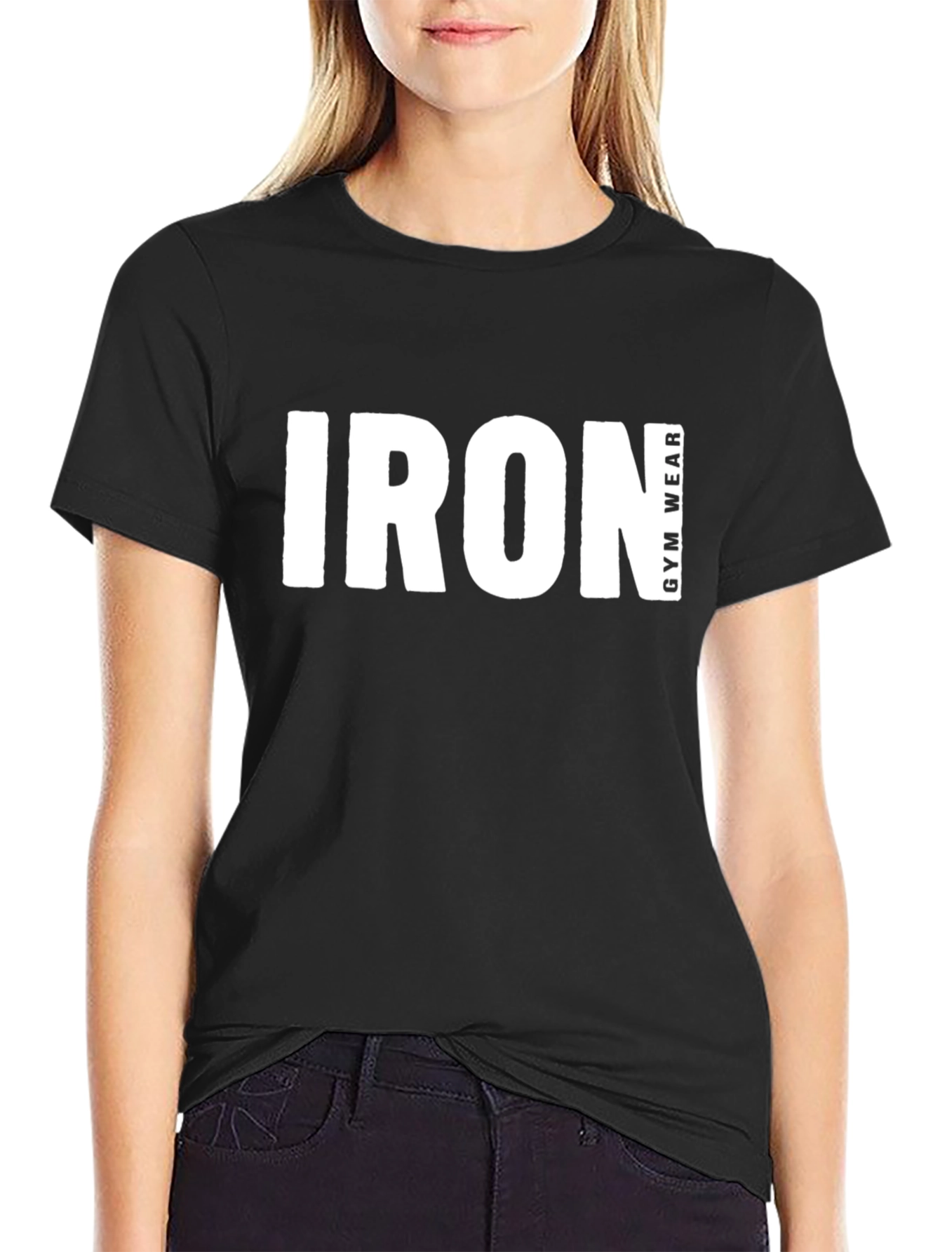 Iron Gym Wear Black T-Shirt