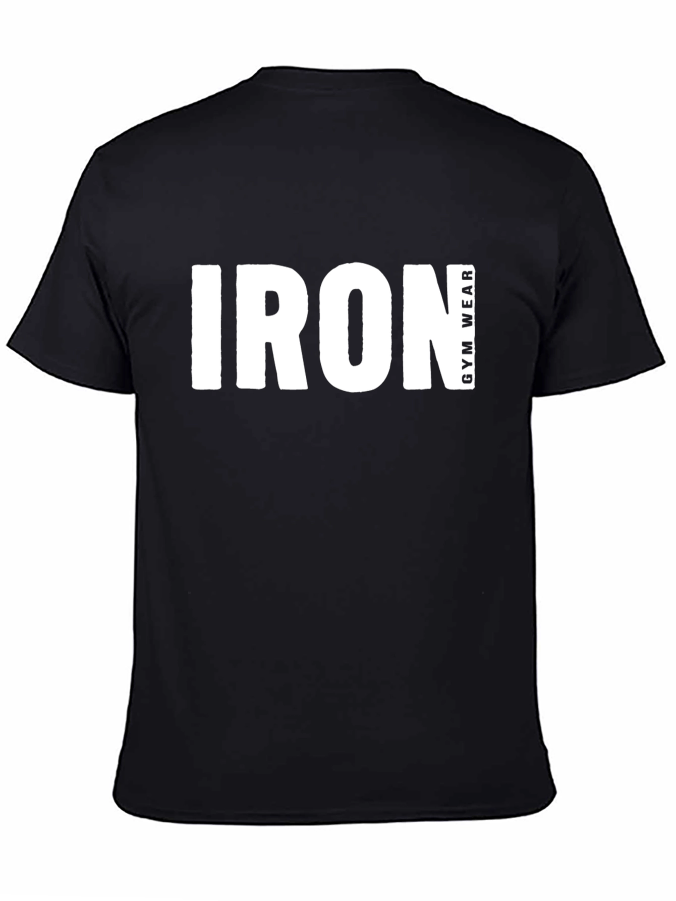 Iron Gym Wear Black T-Shirt
