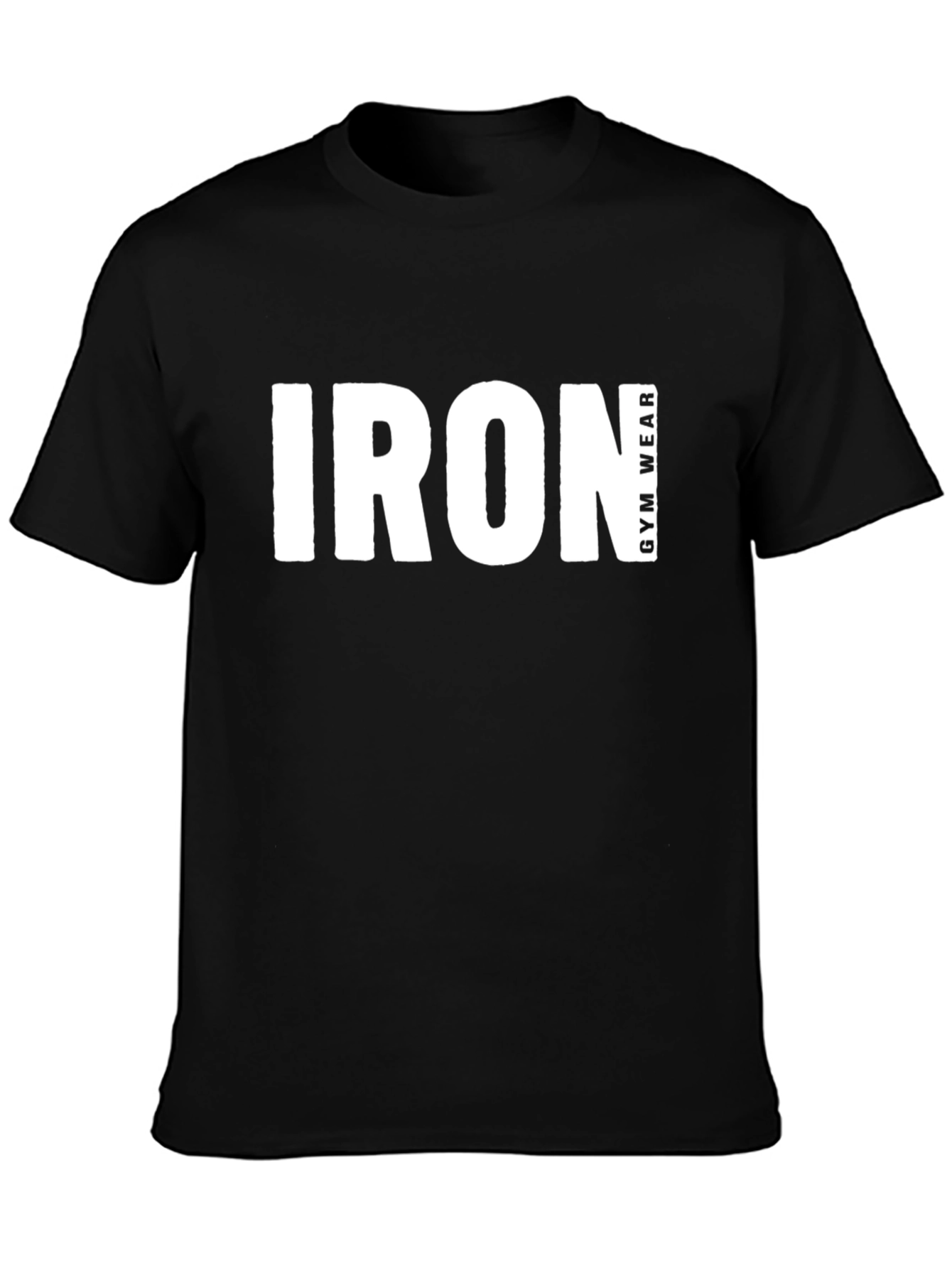 Iron Gym Wear Black T-Shirt