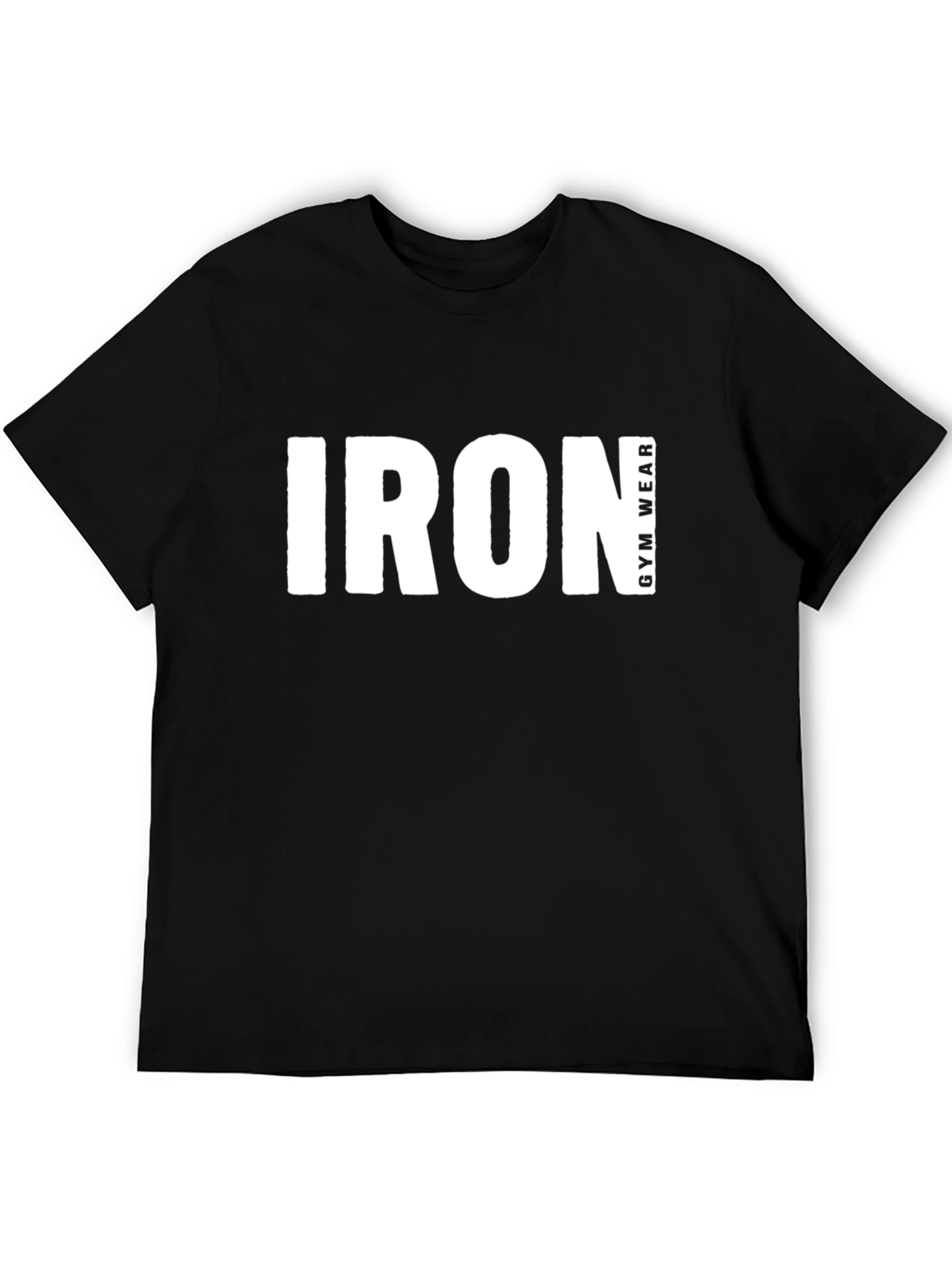 Iron Gym Wear Black T-Shirt