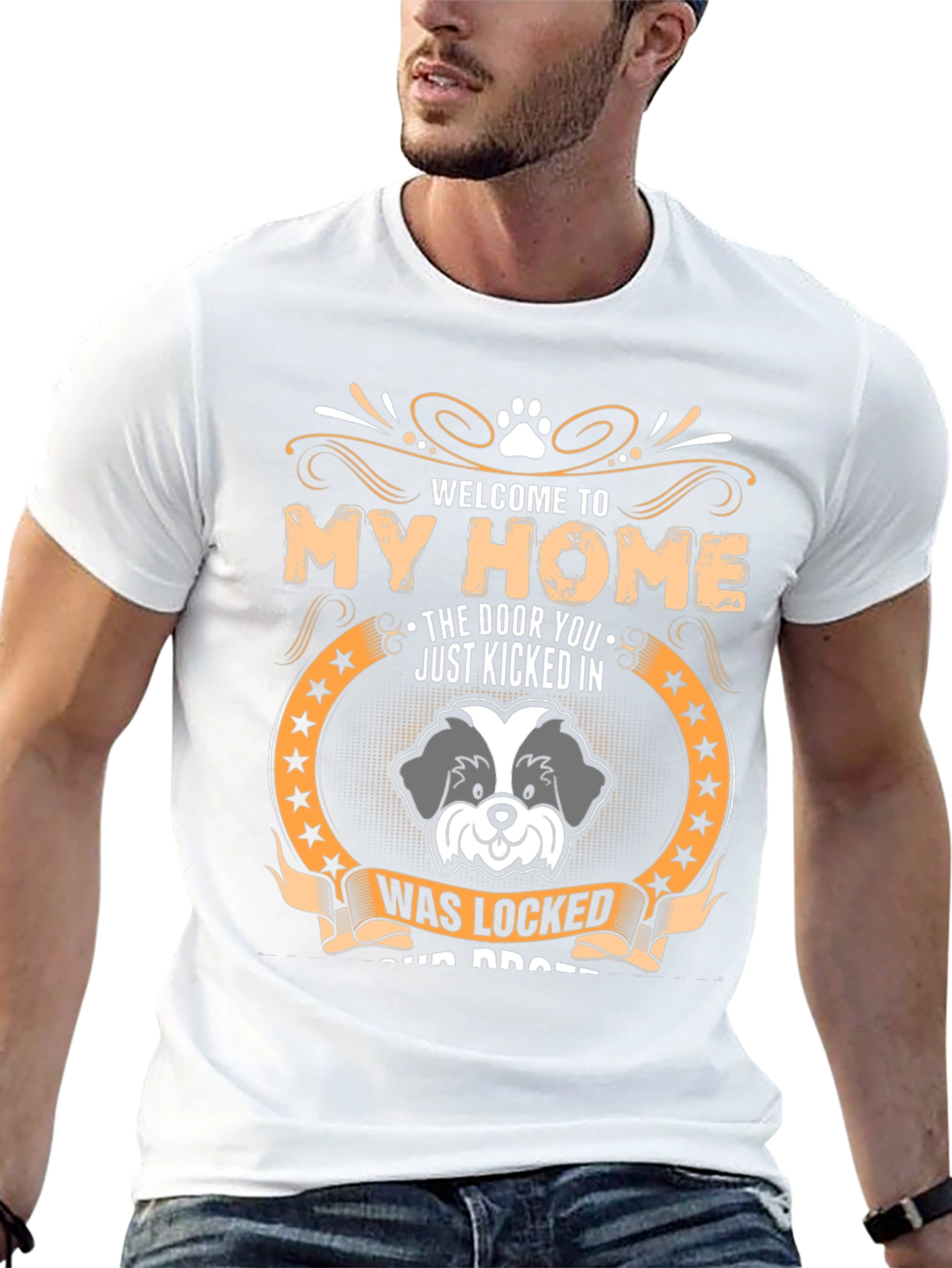 Welcome to My Home Dog T-Shirt