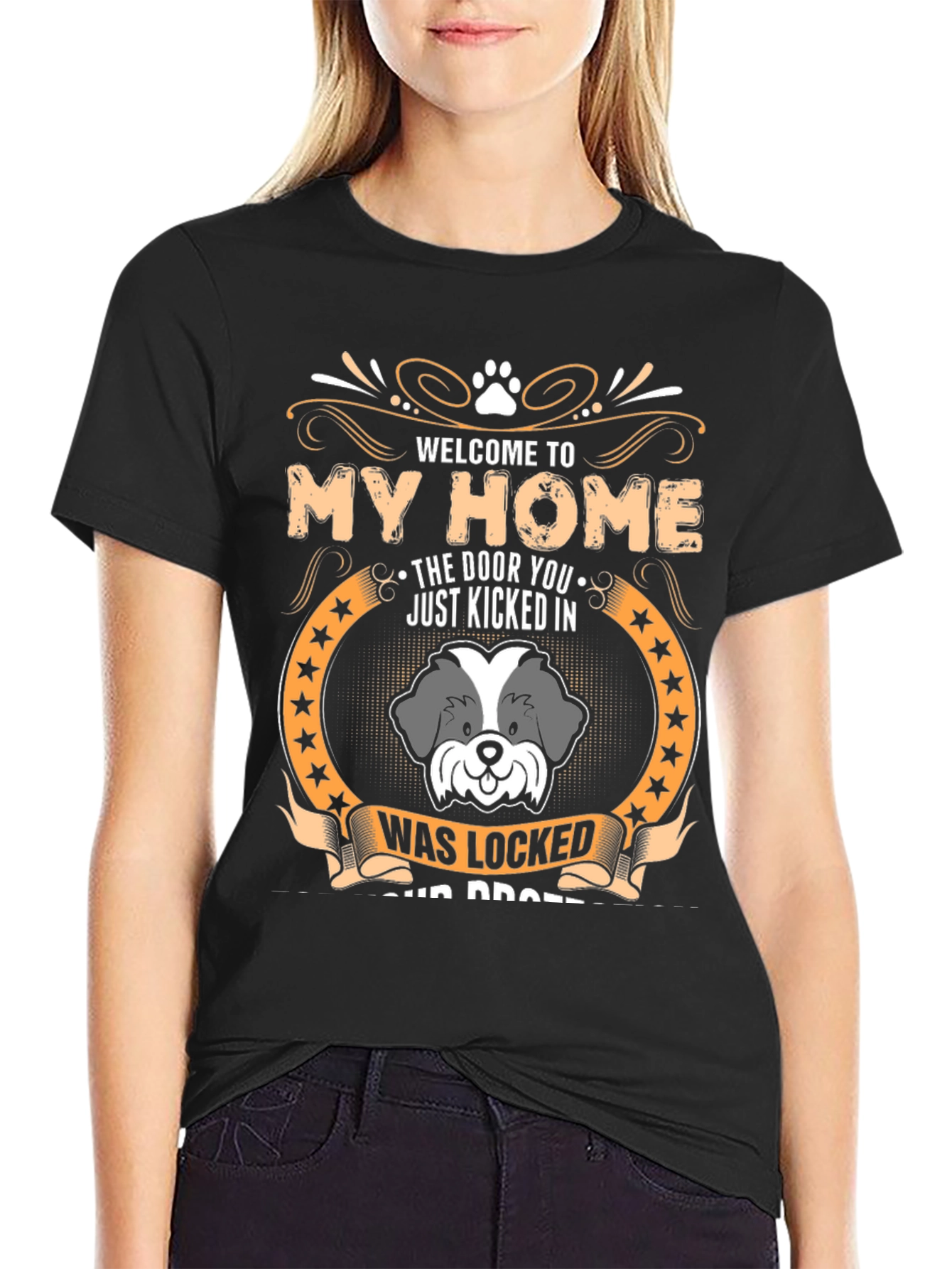 Welcome to My Home Dog T-Shirt