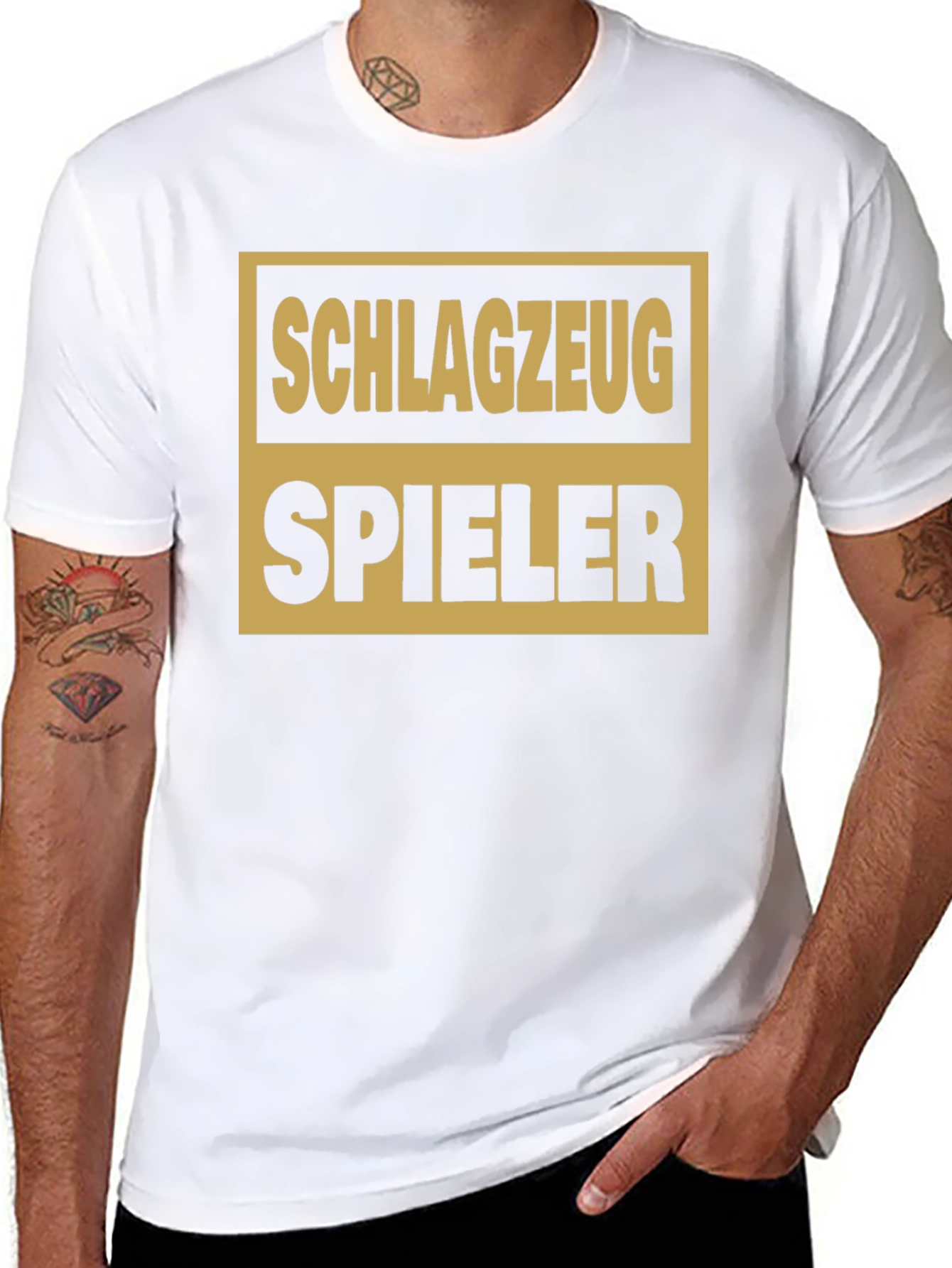 Drummer Schlagzeug Spieler T-Shirt
