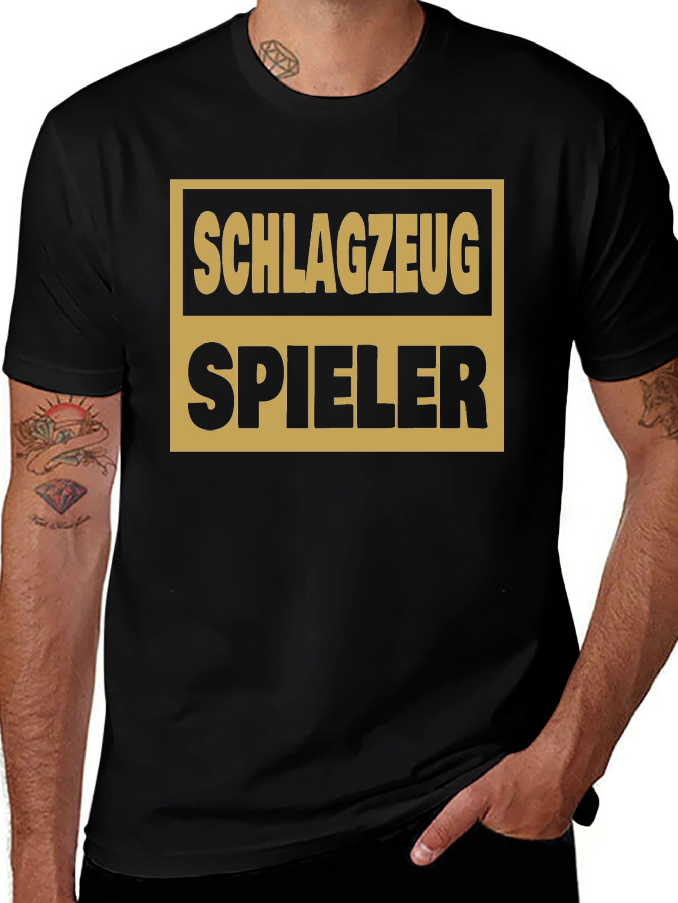 Drummer Schlagzeug Spieler T-Shirt